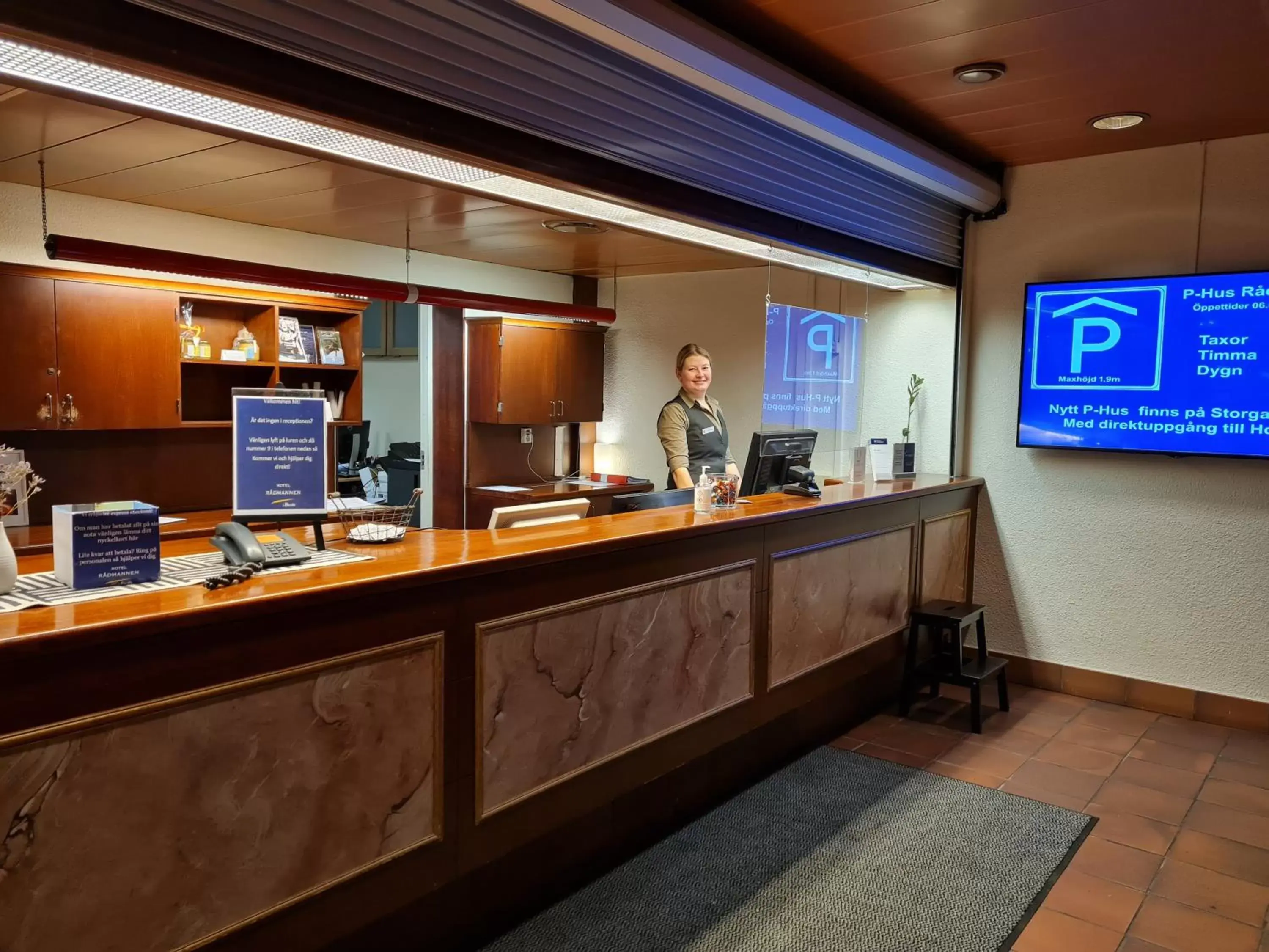 Lobby or reception in Best Western Rådmannen