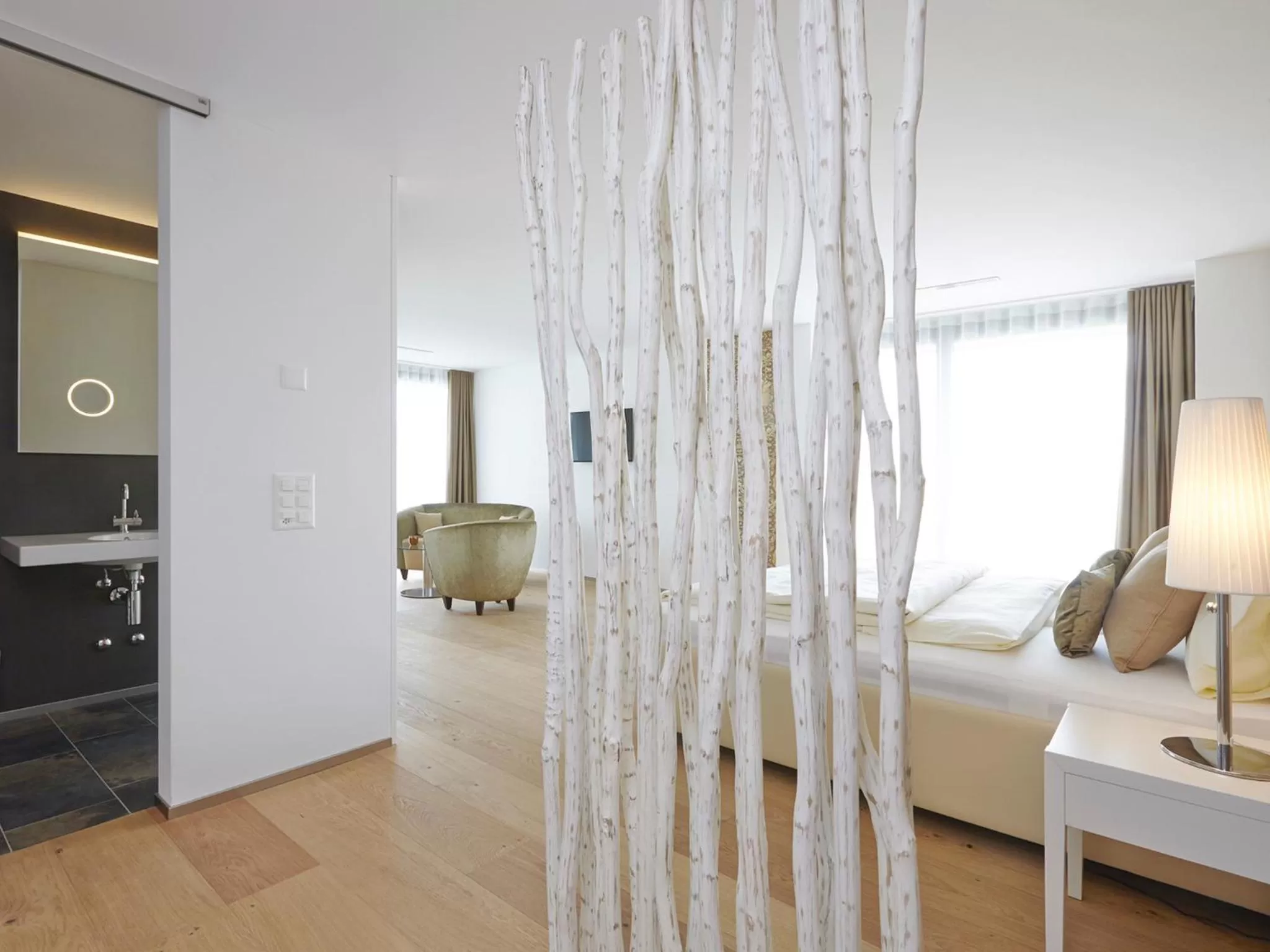 Bed in Hotel Birdlodge