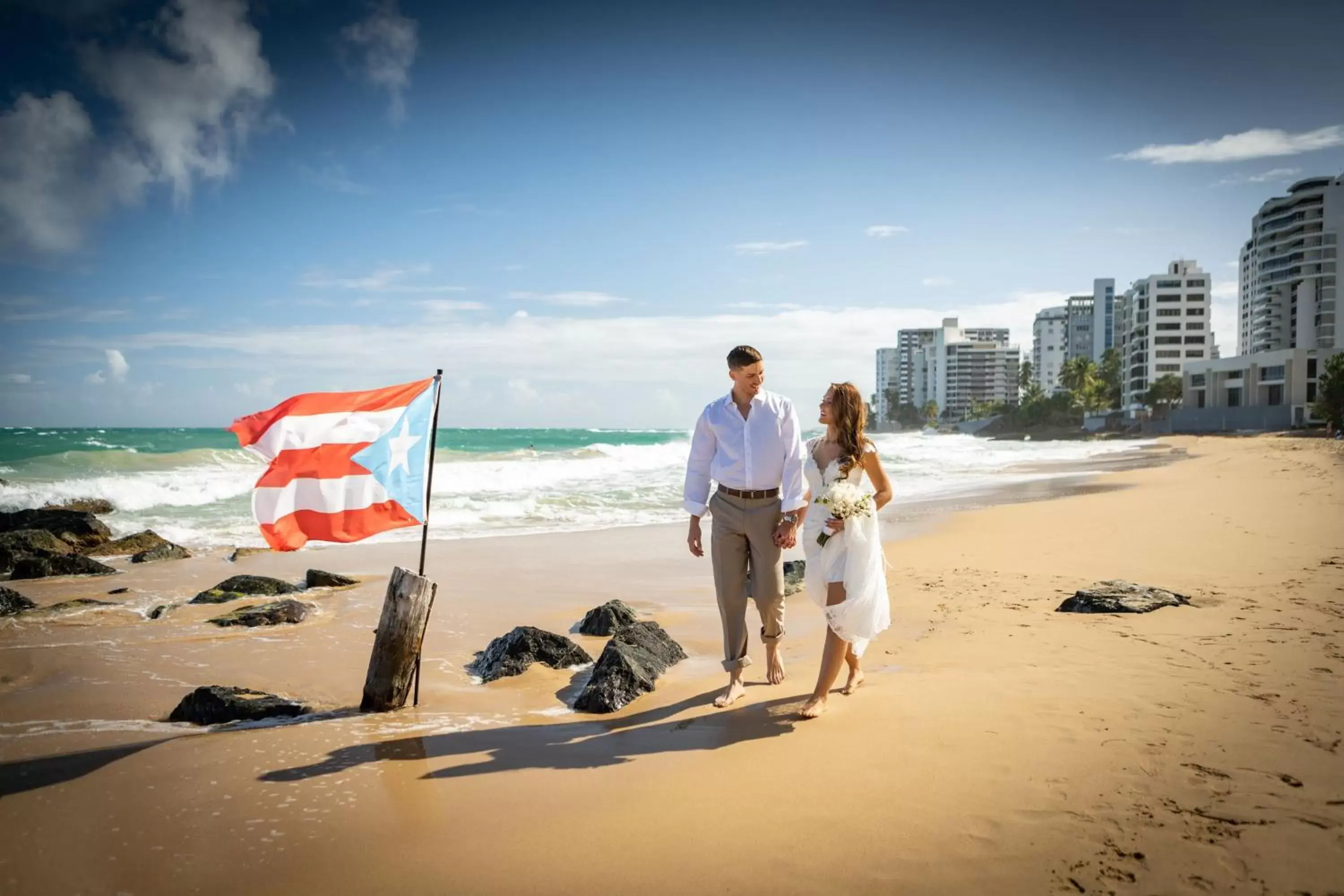 Banquet/Function facilities, Beach in San Juan Marriott Resort and Stellaris Casino