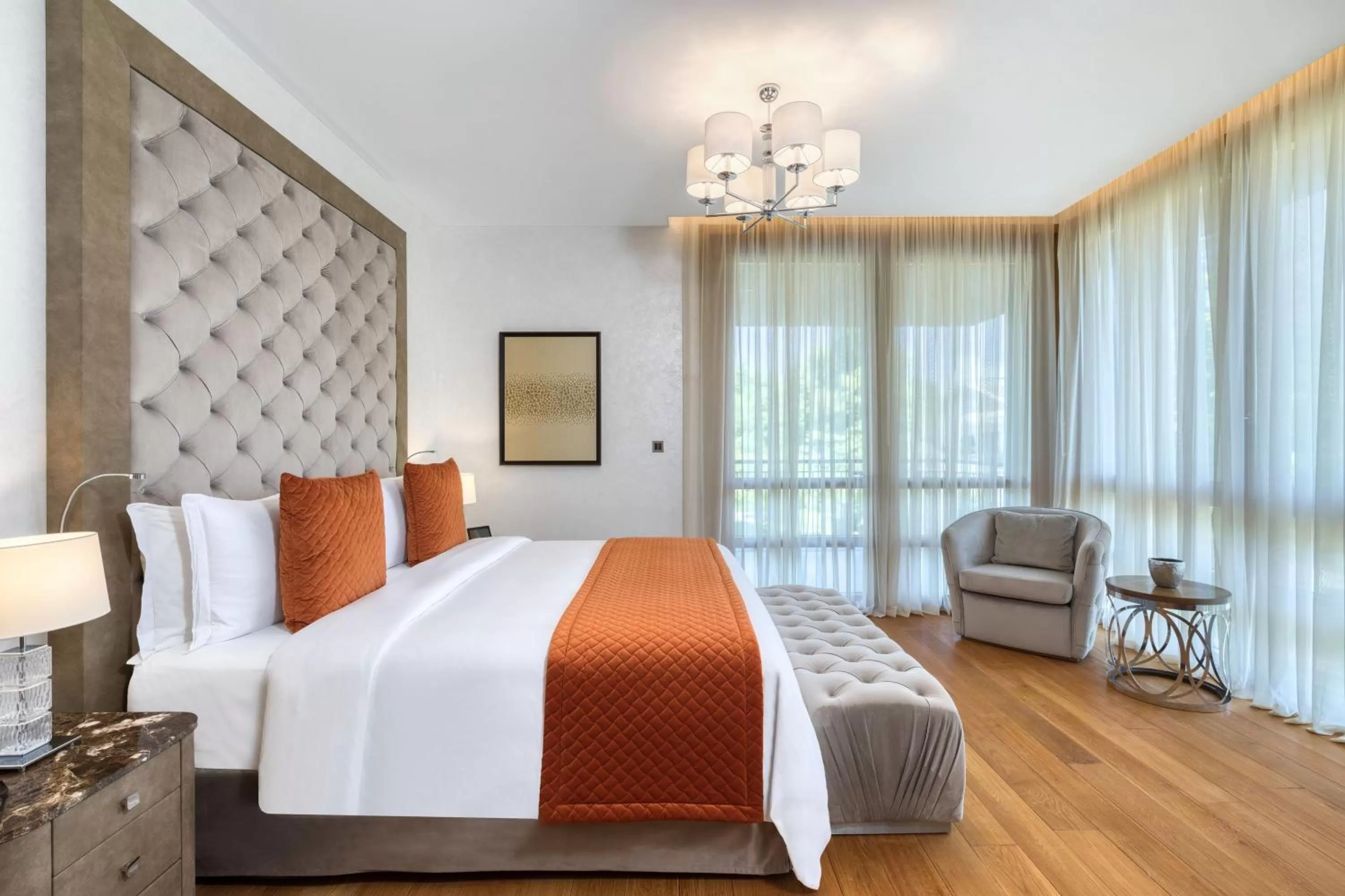 Bedroom, Bed in Parklane, a Luxury Collection Resort & Spa, Limassol