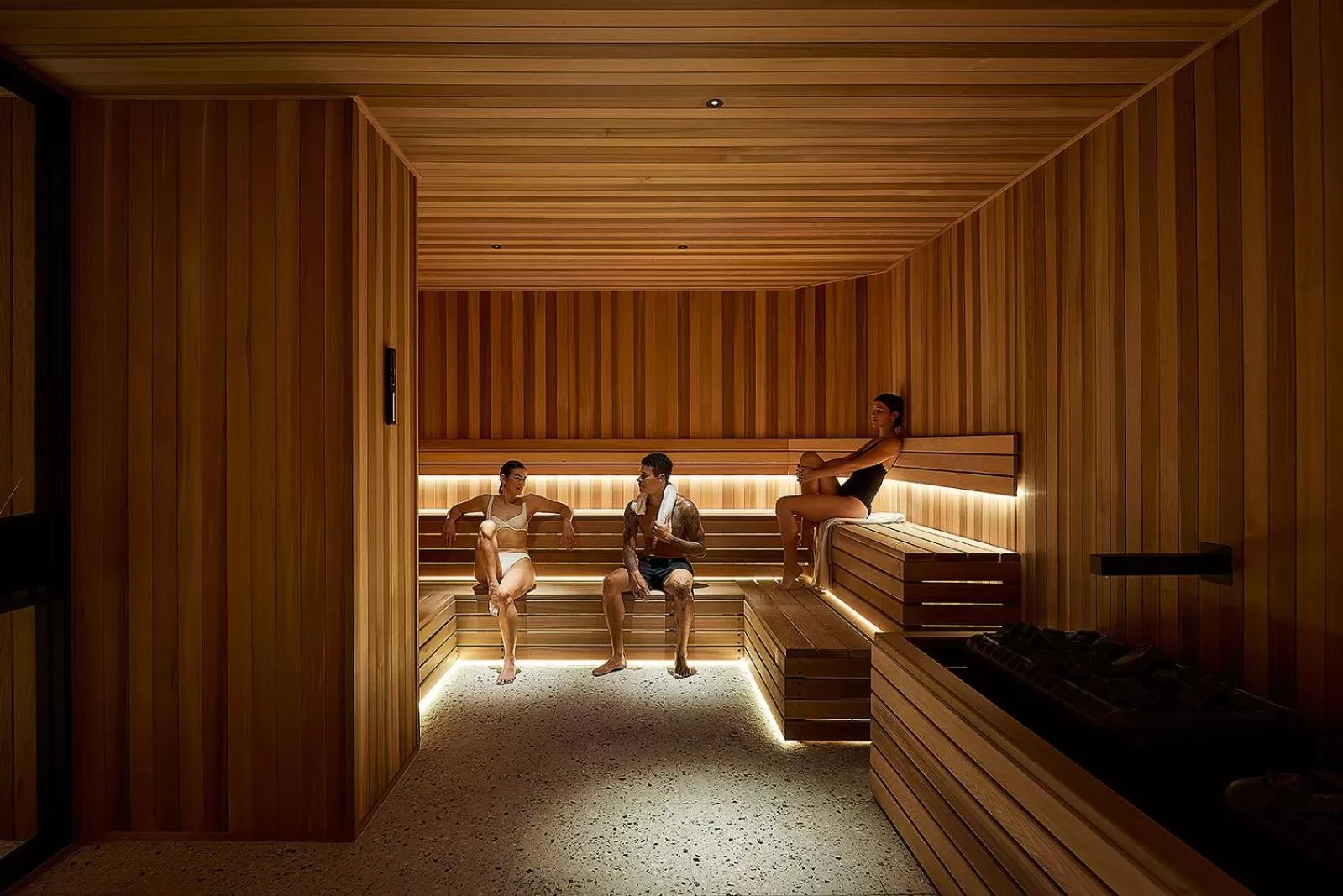 Sauna in InterContinental Sorrento Mornington Peninsula