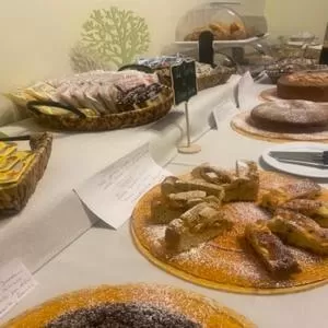 Buffet breakfast in Hotel Giampy