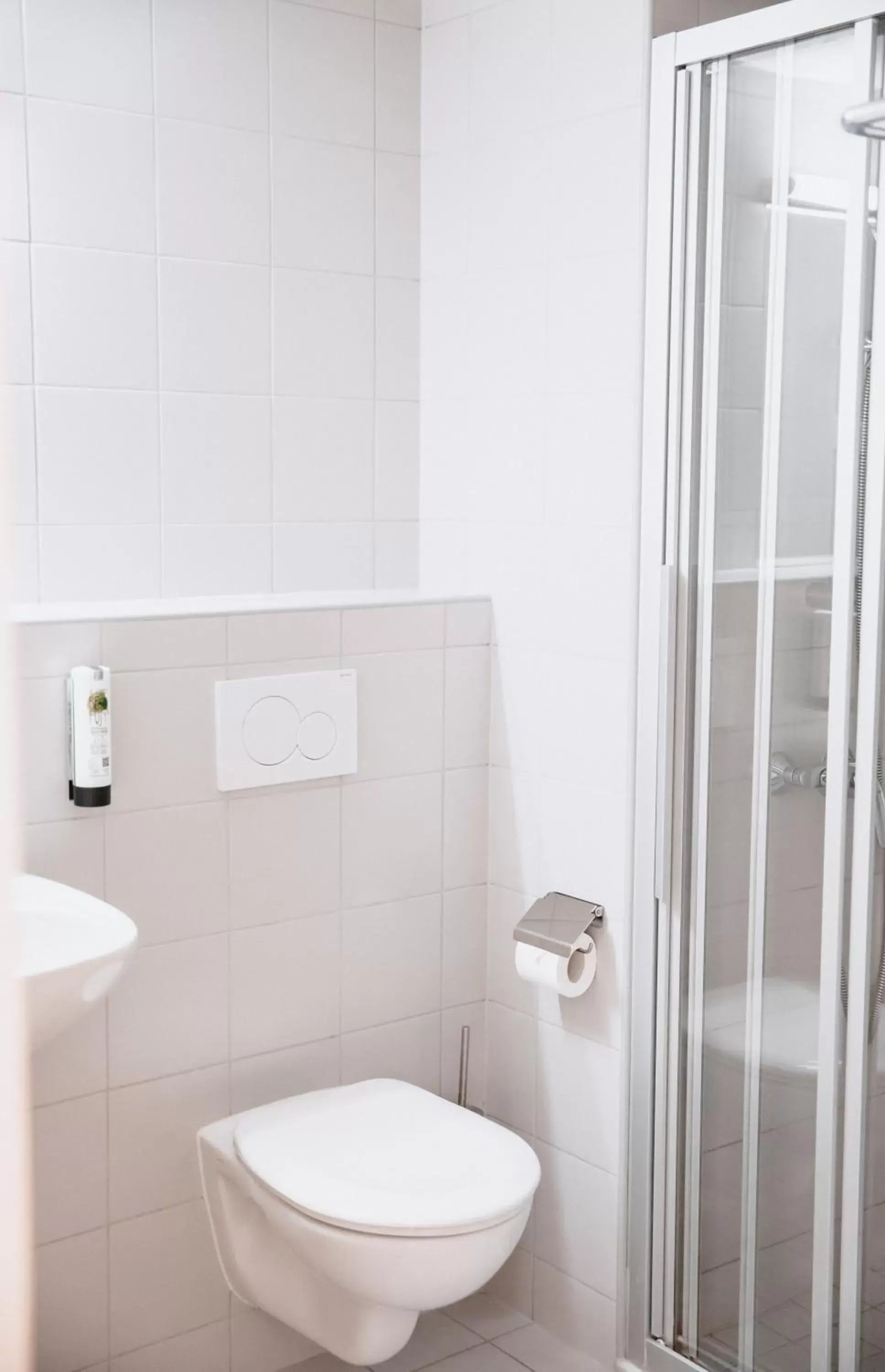 Shower, Bathroom in SwissTech Hotel