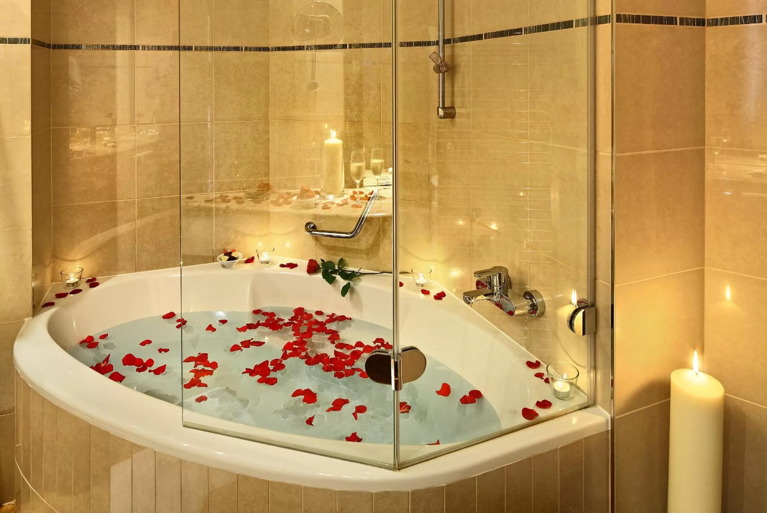 Bathroom in Grand Hotel Bohemia