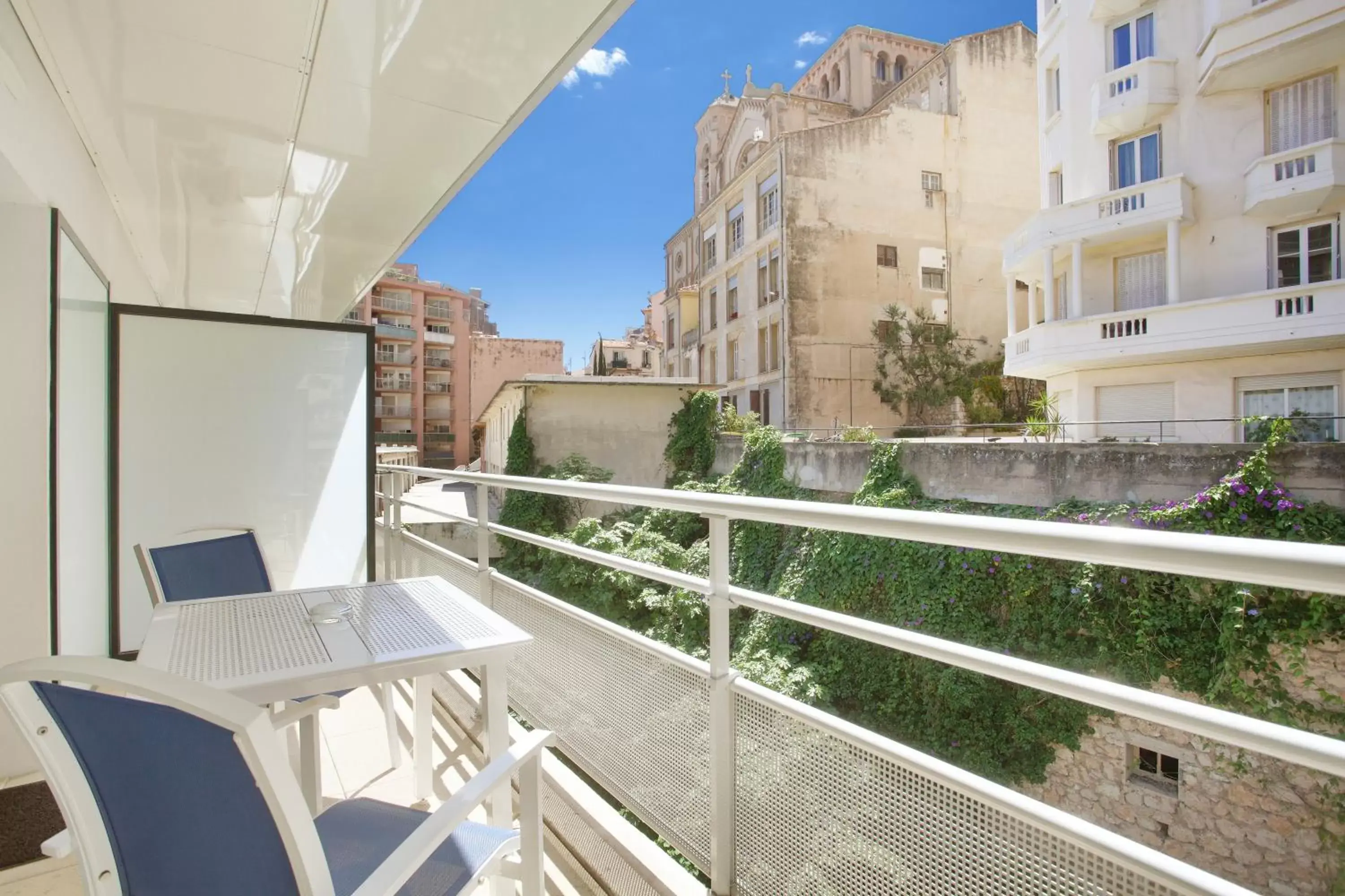 Balcony/Terrace in Odalys City Beausoleil les Hauts de la Principauté