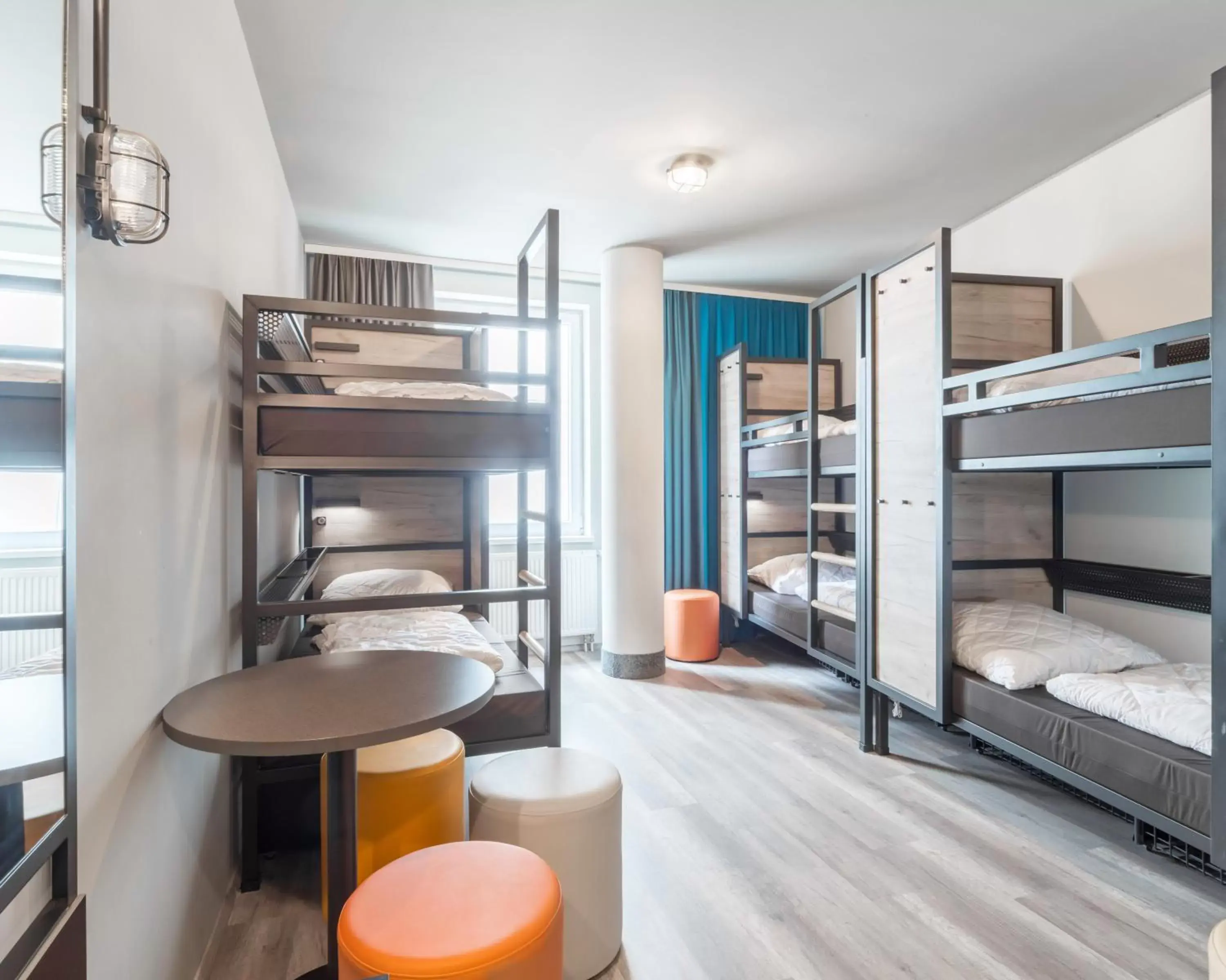 Photo of the whole room, Bunk Bed in a&o Frankfurt Galluswarte