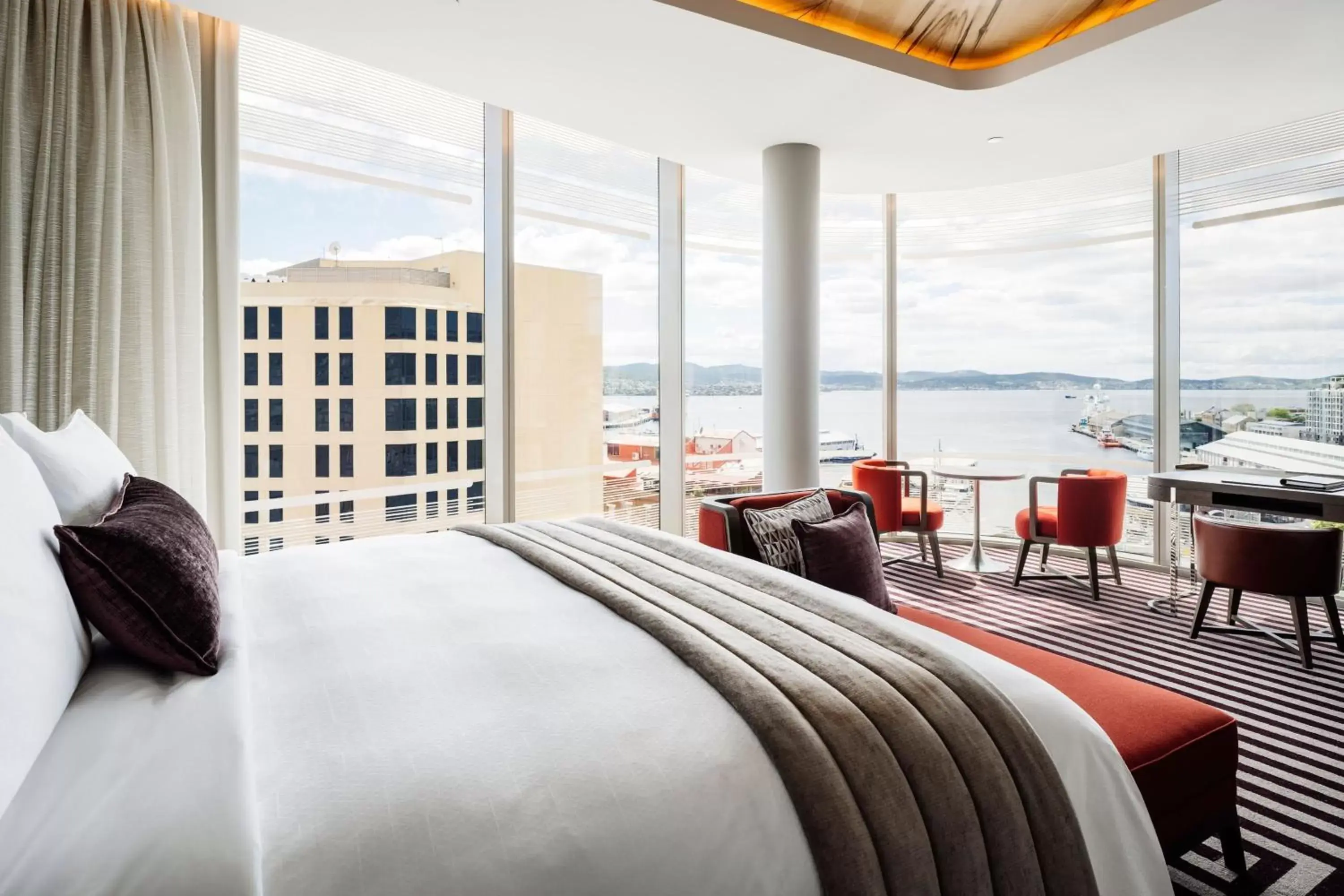 Panoramic Water View King in The Tasman, a Luxury Collection Hotel, Hobart Panoramic Water View King in The Tasman, a Luxury Collection Hotel, Hobart