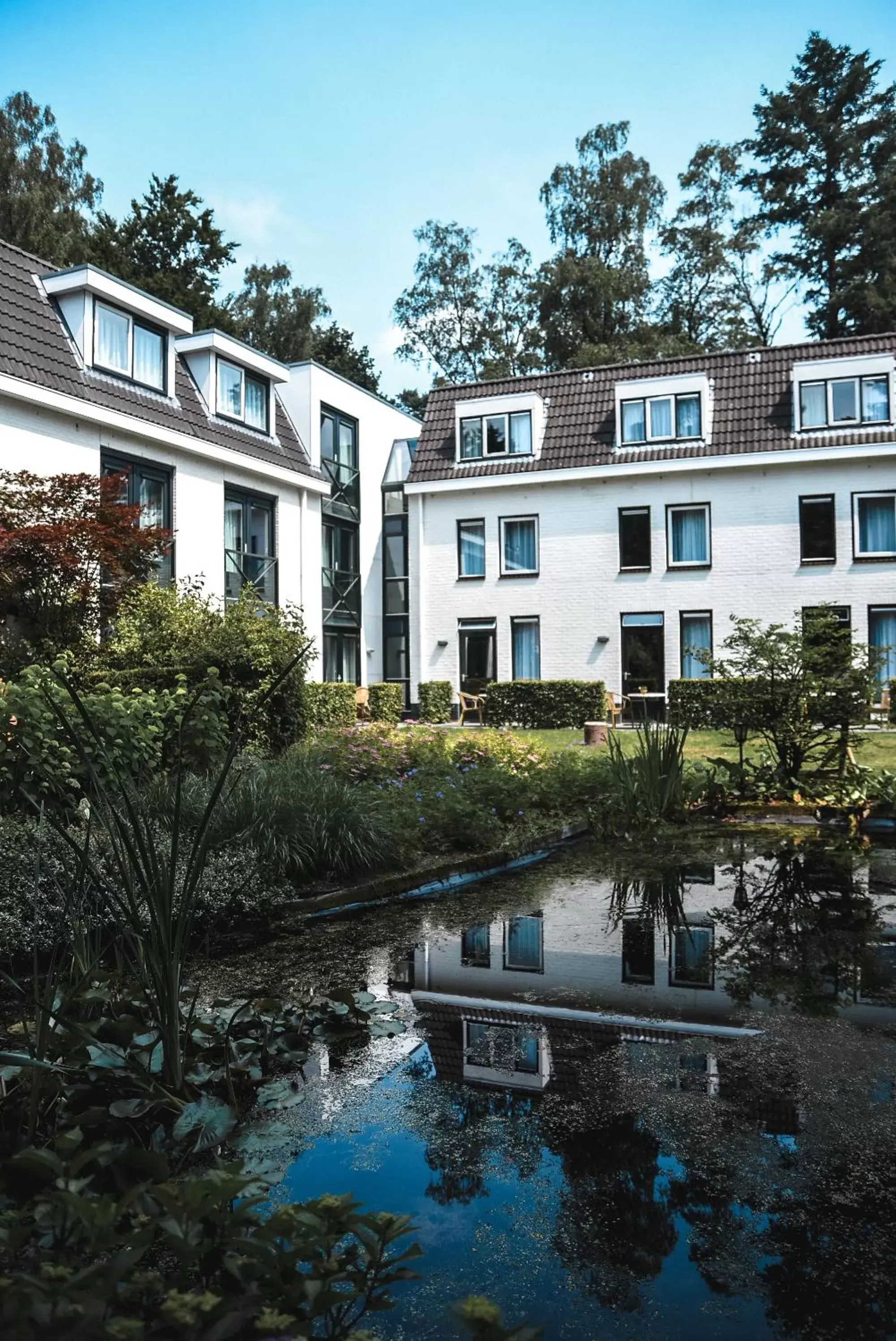 Garden, Property Building in Witte Berken Natuurhotel