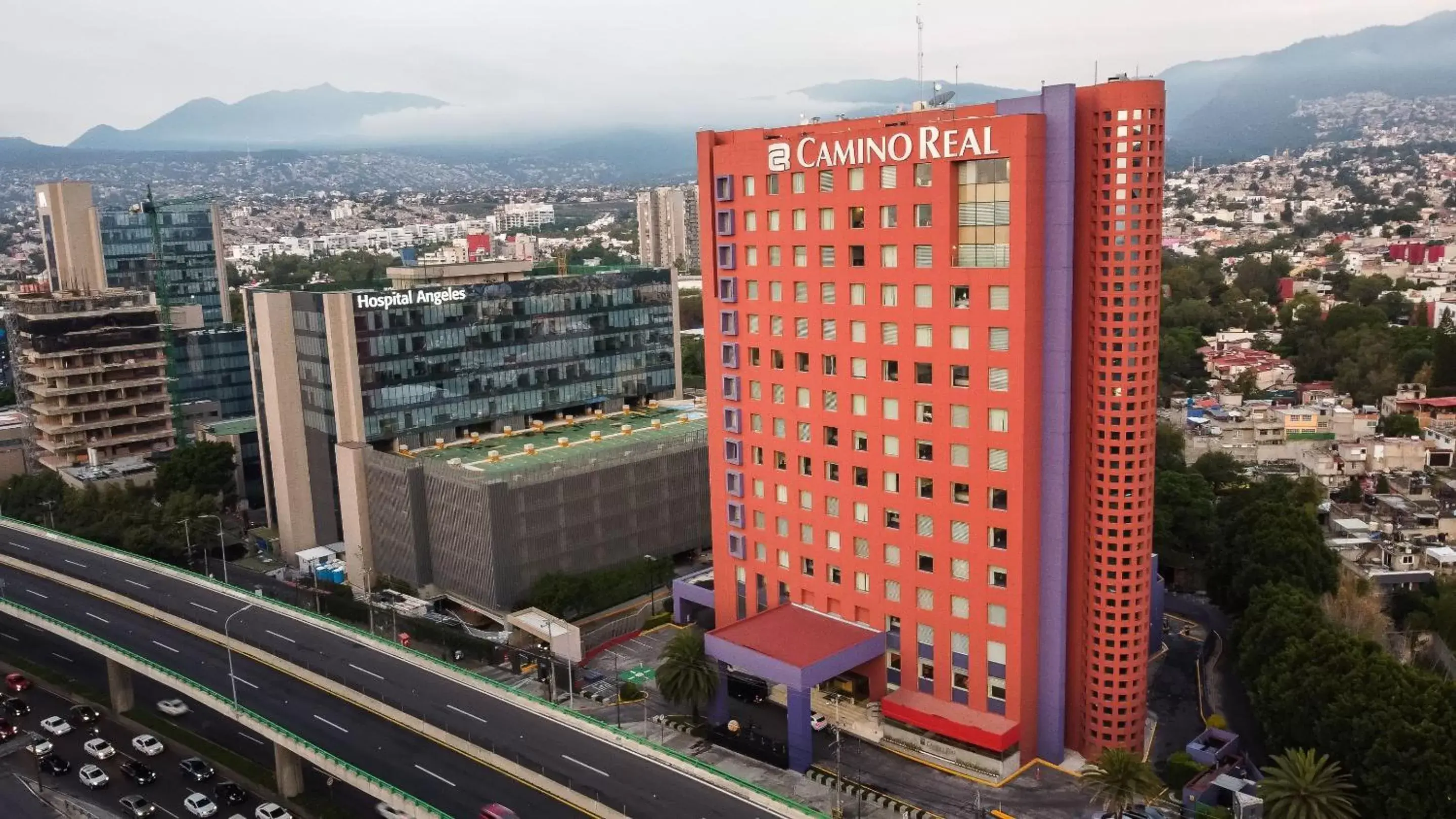 Property building, Bird's-eye View in Camino Real Pedregal Mexico