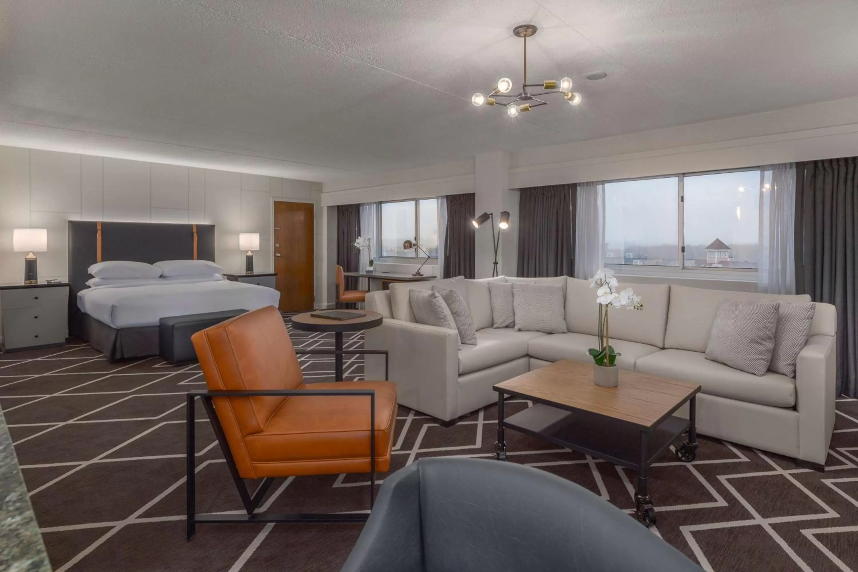 Bedroom, Bed in Hilton Boston Woburn