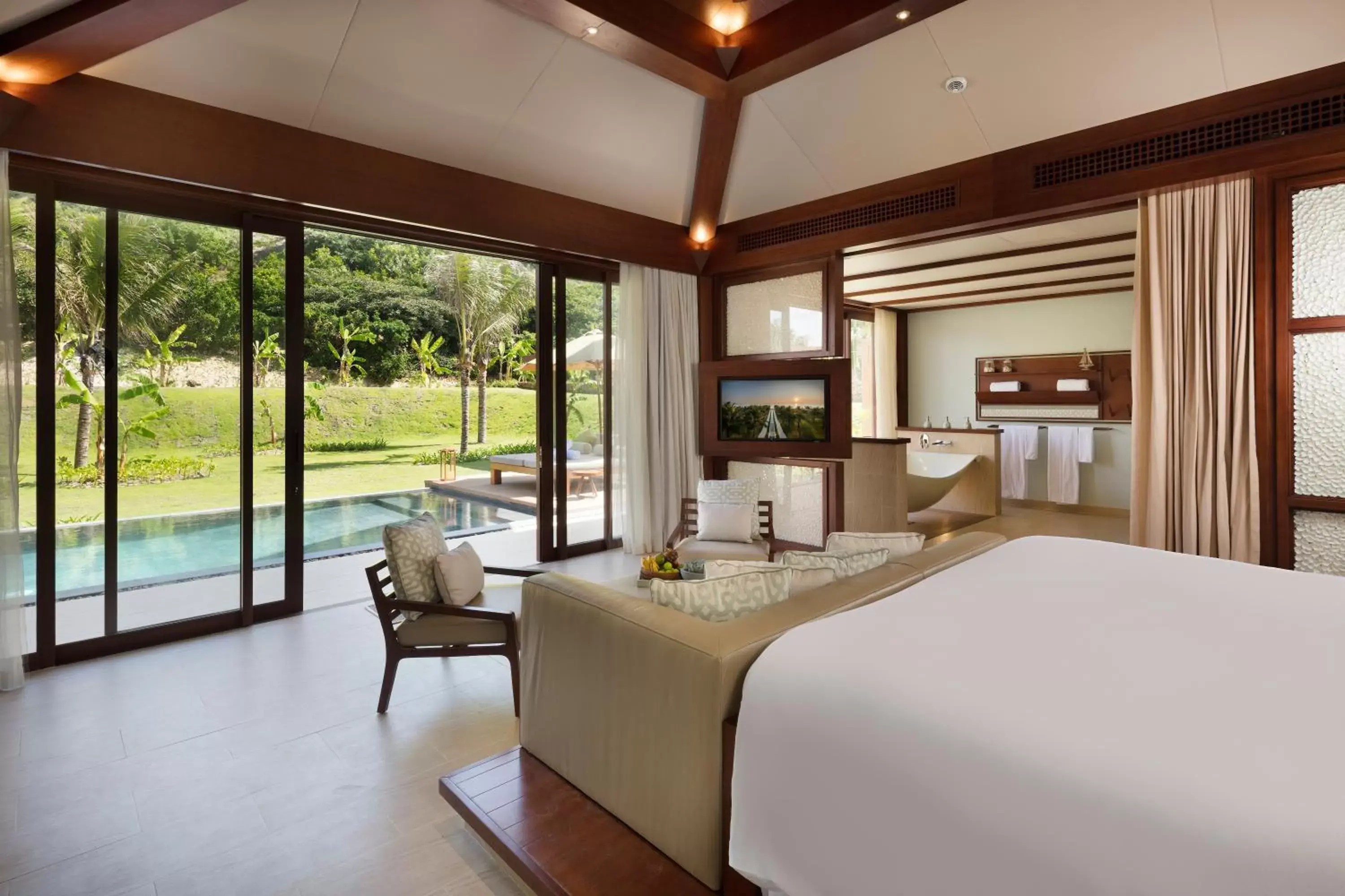 Patio in Fusion Resort Cam Ranh - All Spa Inclusive