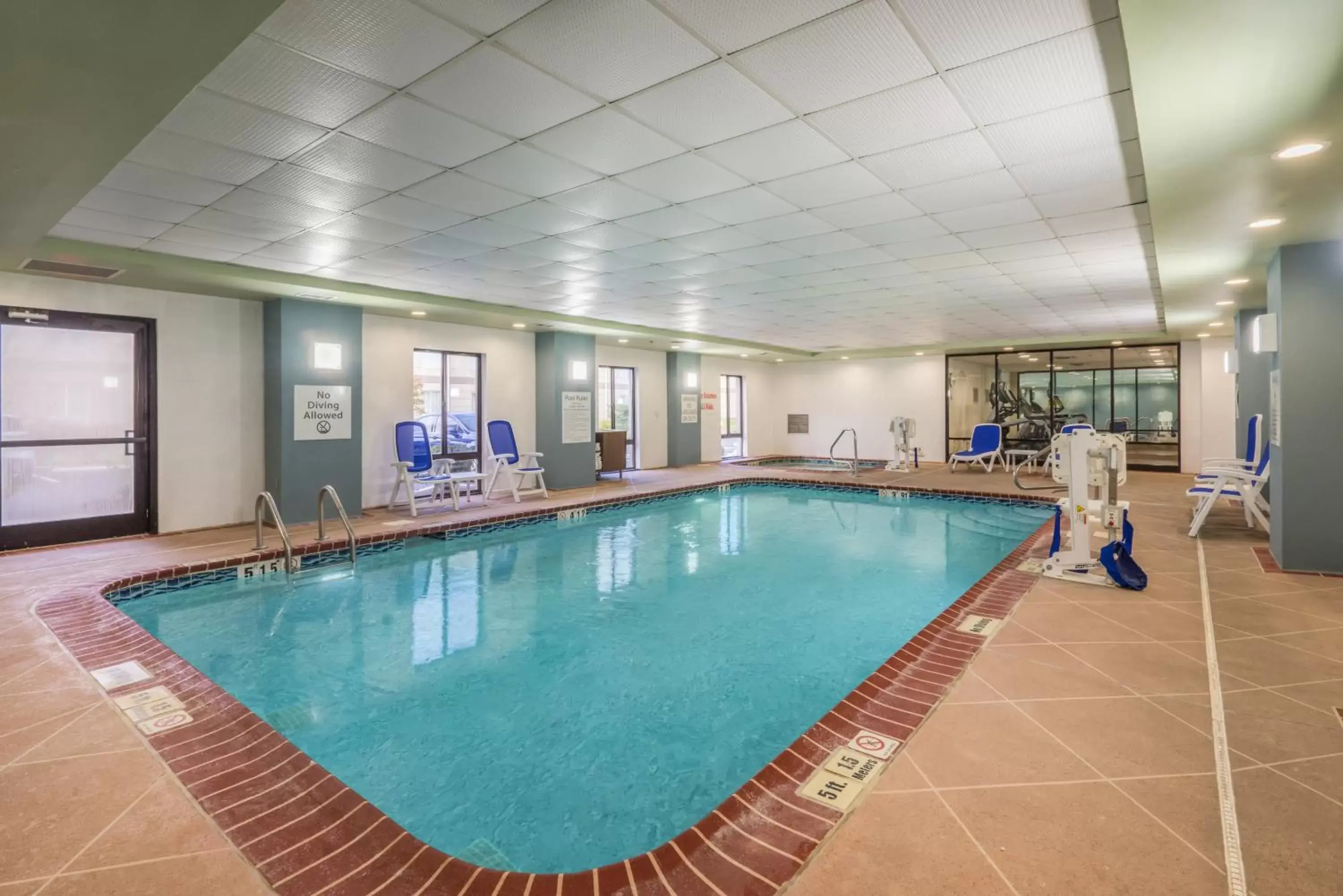 Swimming Pool in Holiday Inn Express Hotel & Suites Louisville East, an IHG Hotel