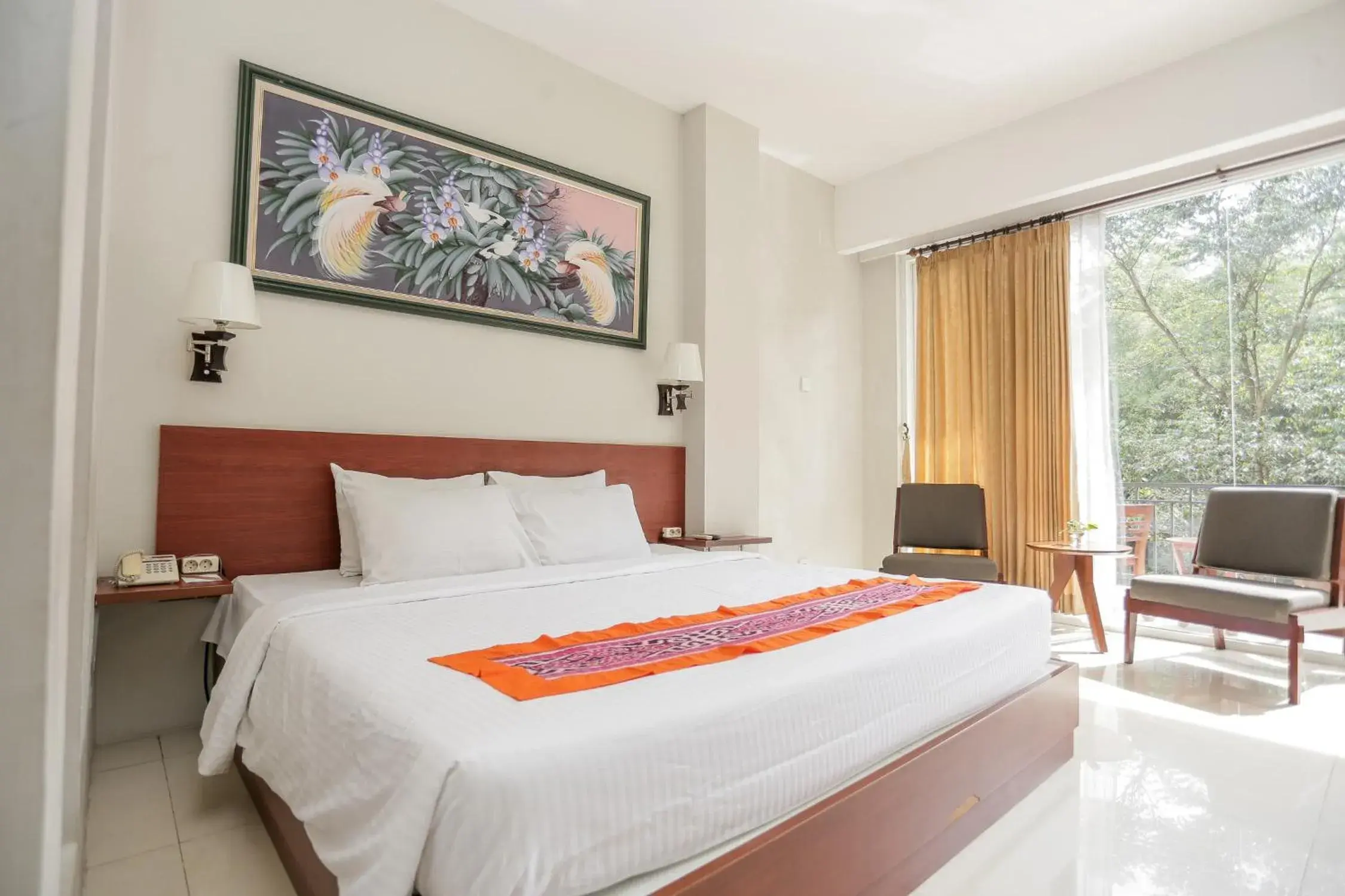 Bedroom in Ubud Hotel and Cottages