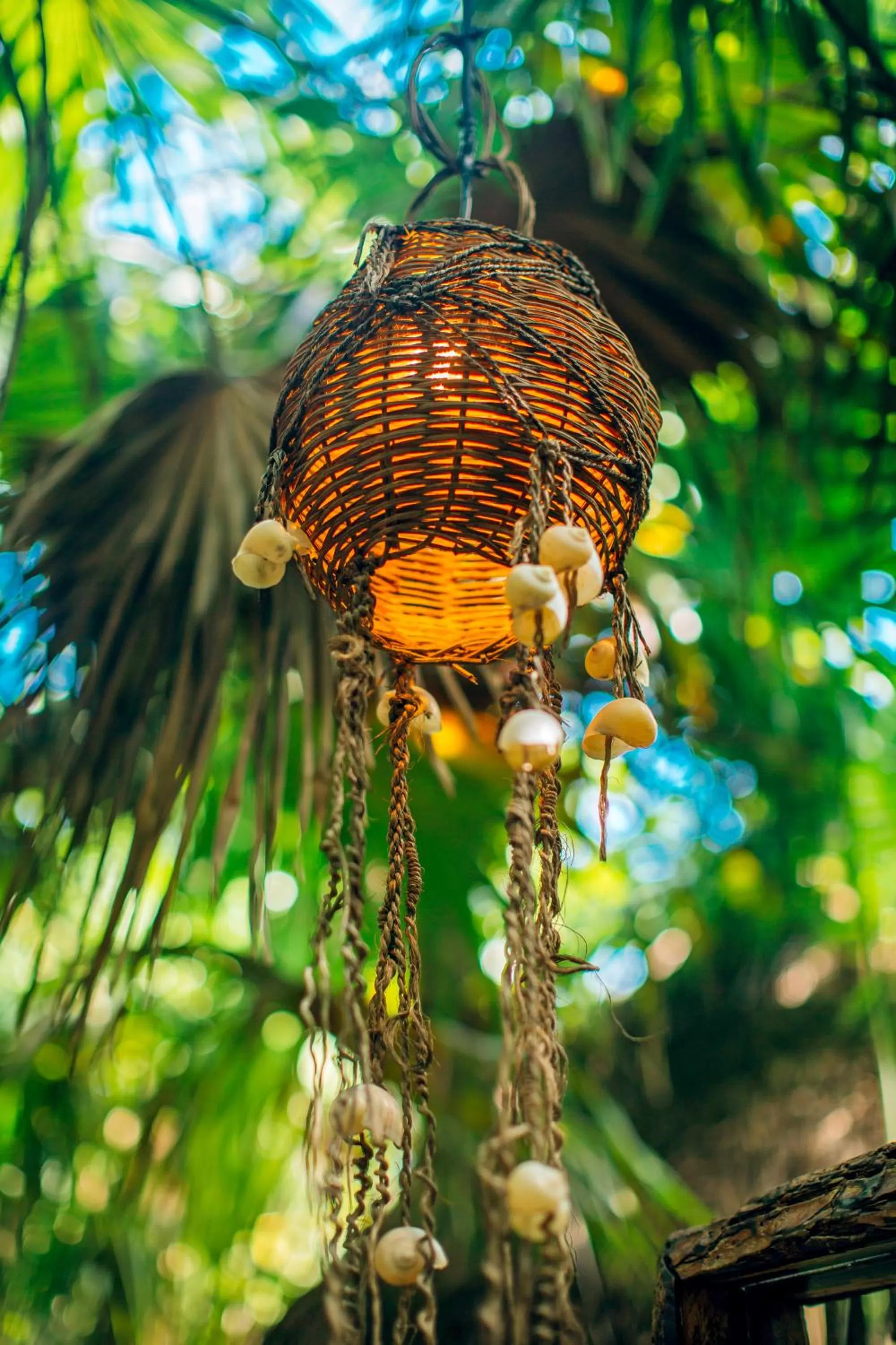 Decorative detail in Ikal Tulum Hotel
