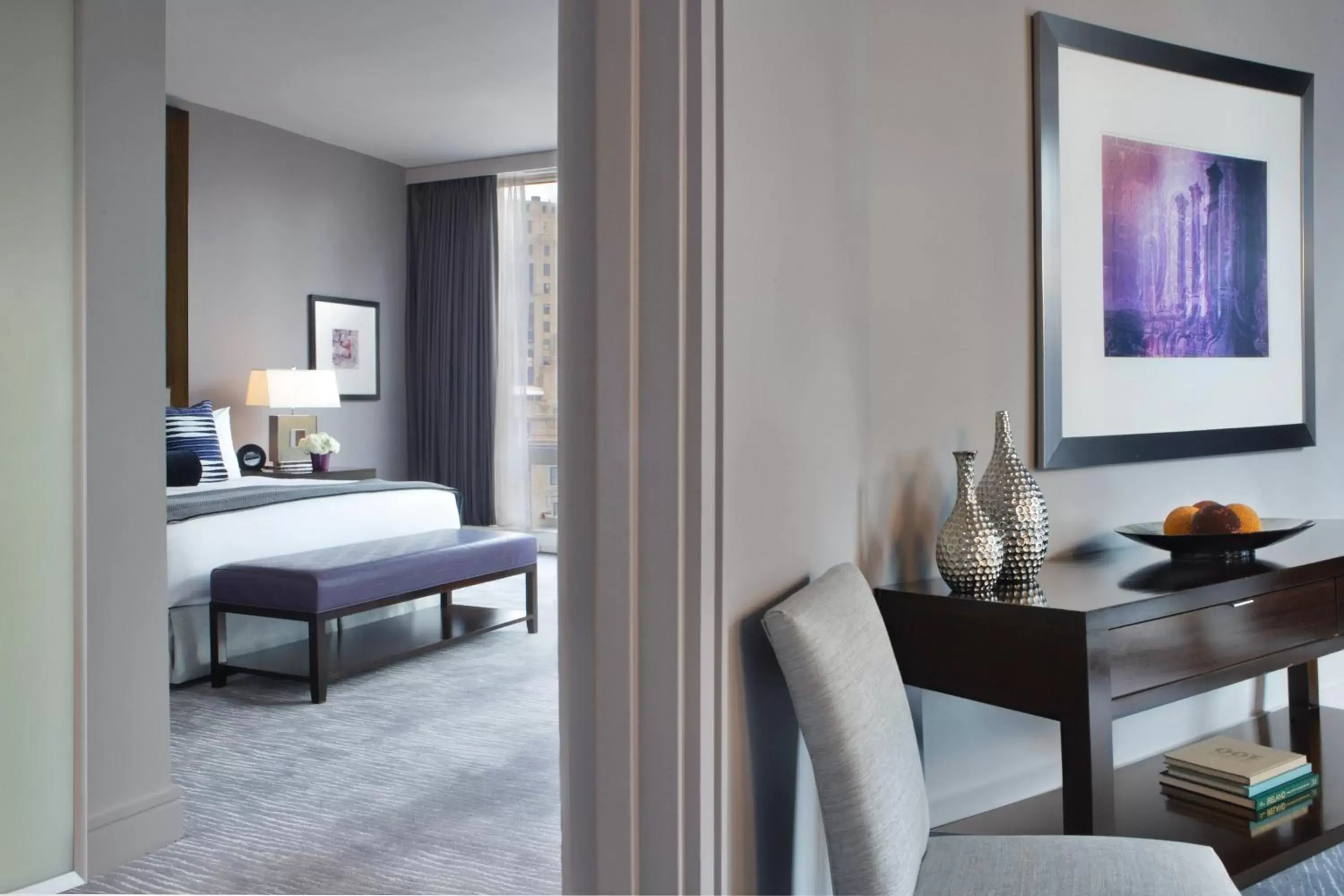 Bedroom, Bed in Trump International Hotel & Tower Chicago