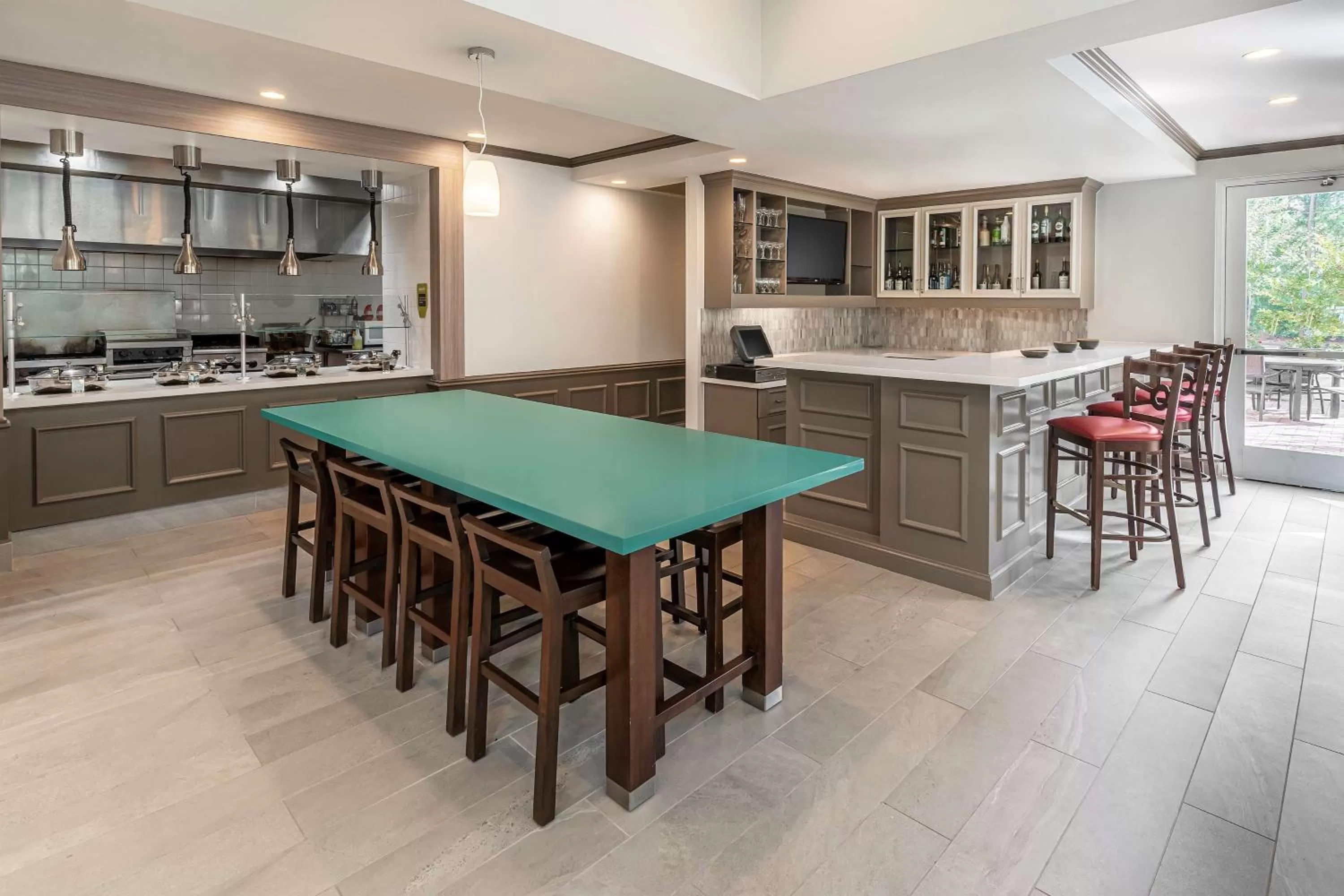 Breakfast in Hilton Garden Inn Houston/The Woodlands