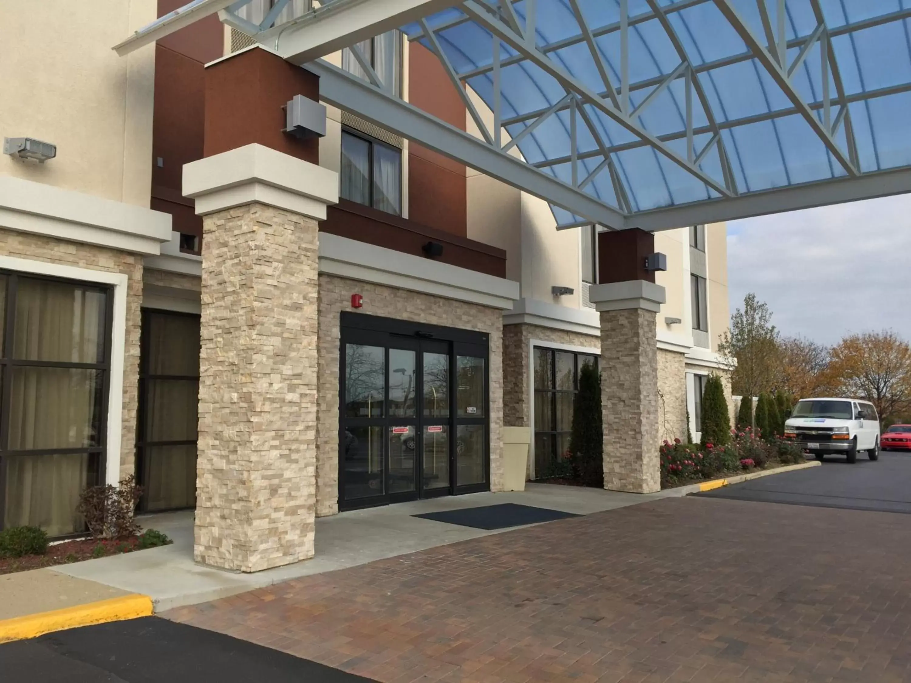 Property building in Holiday Inn Express Chicago NW - Arlington Heights, an IHG Hotel