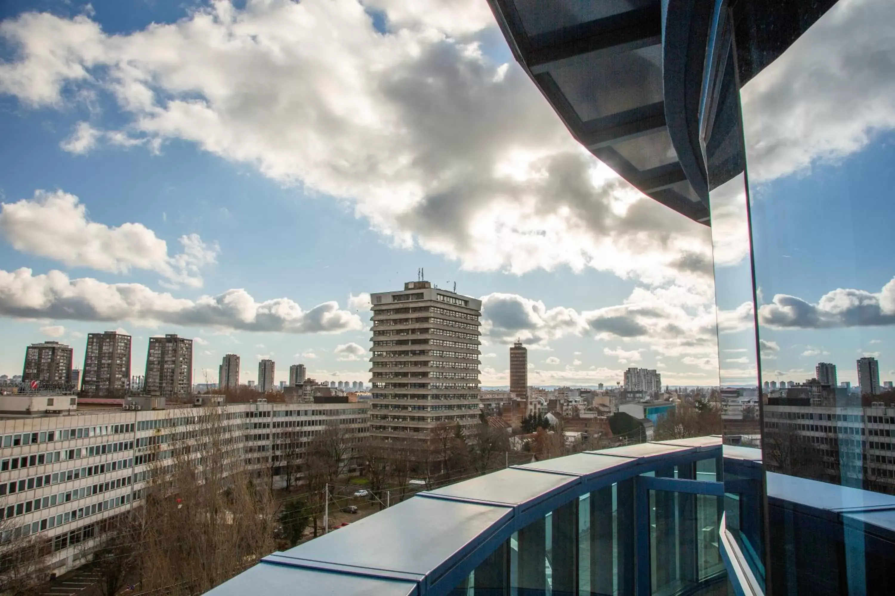 View (from property/room) in Hotel Blue View (from property/room) in Hotel Blue