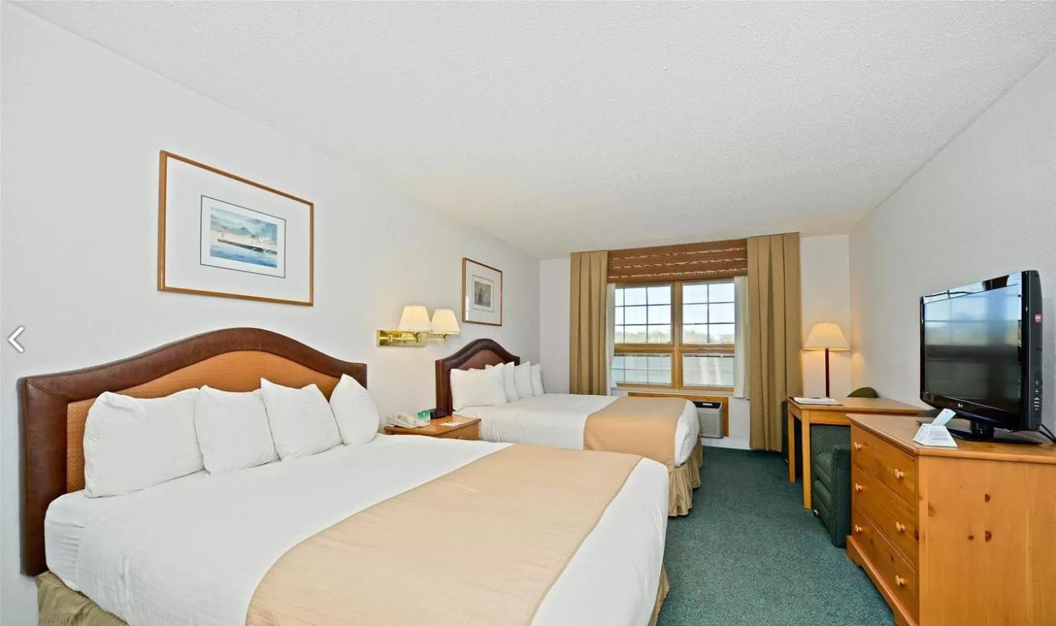 Queen Room with Two Queen Beds and Sofa Bed - Non Smoking in Best Western Sault Ste. Marie
