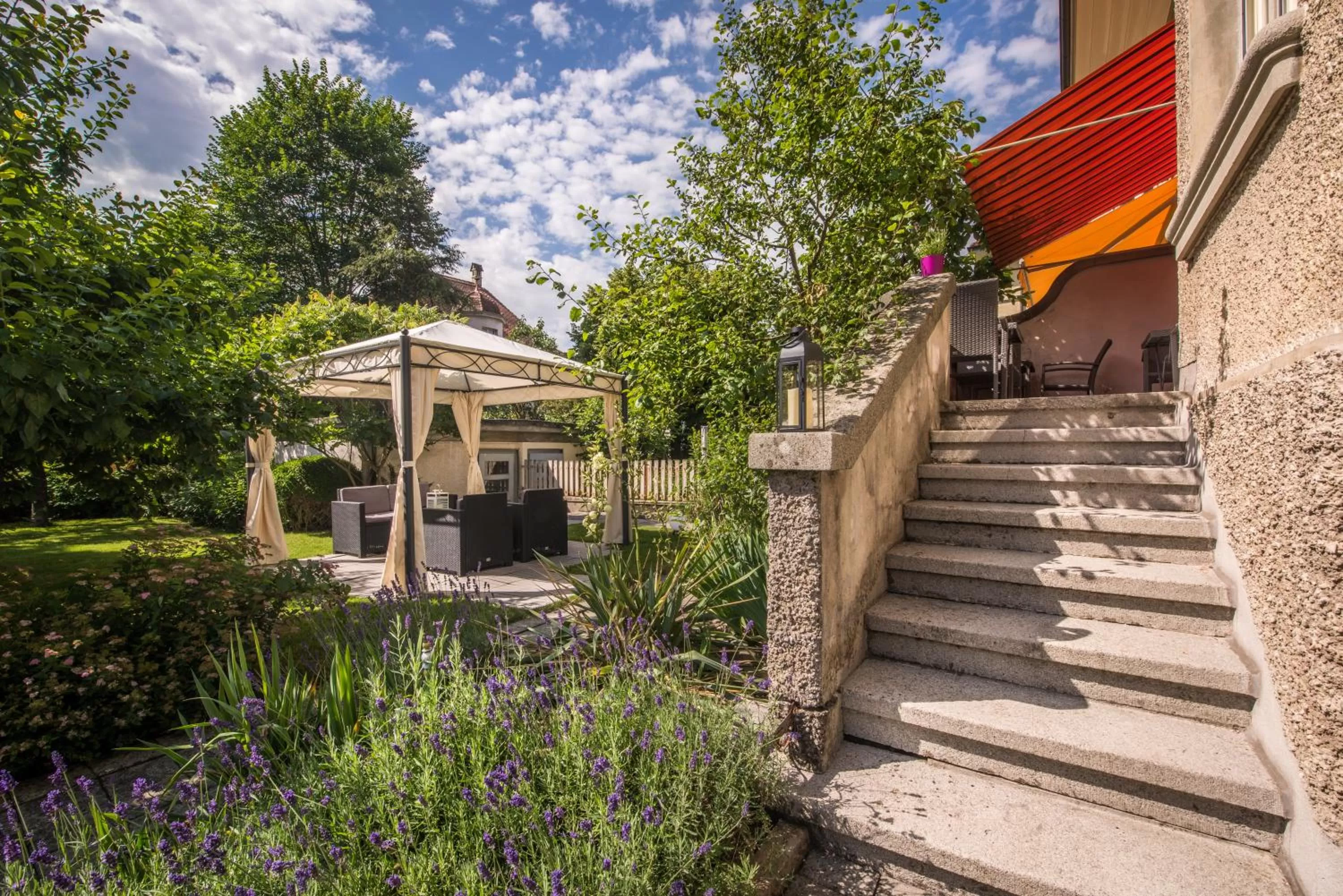 Garden, Property Building in Max Aviation Villa & Apartments