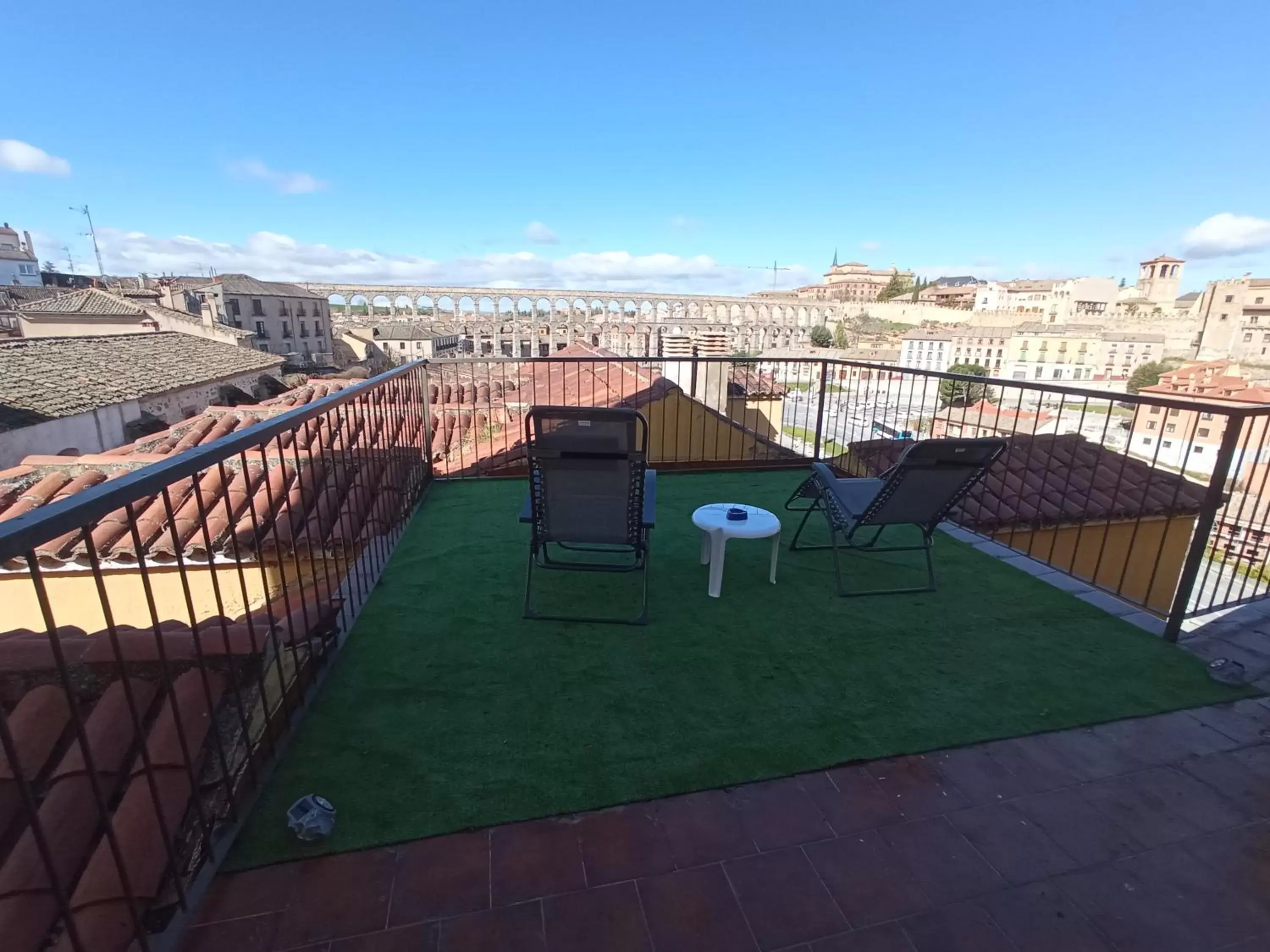 Balcony/Terrace in Hotel ELE Acueducto