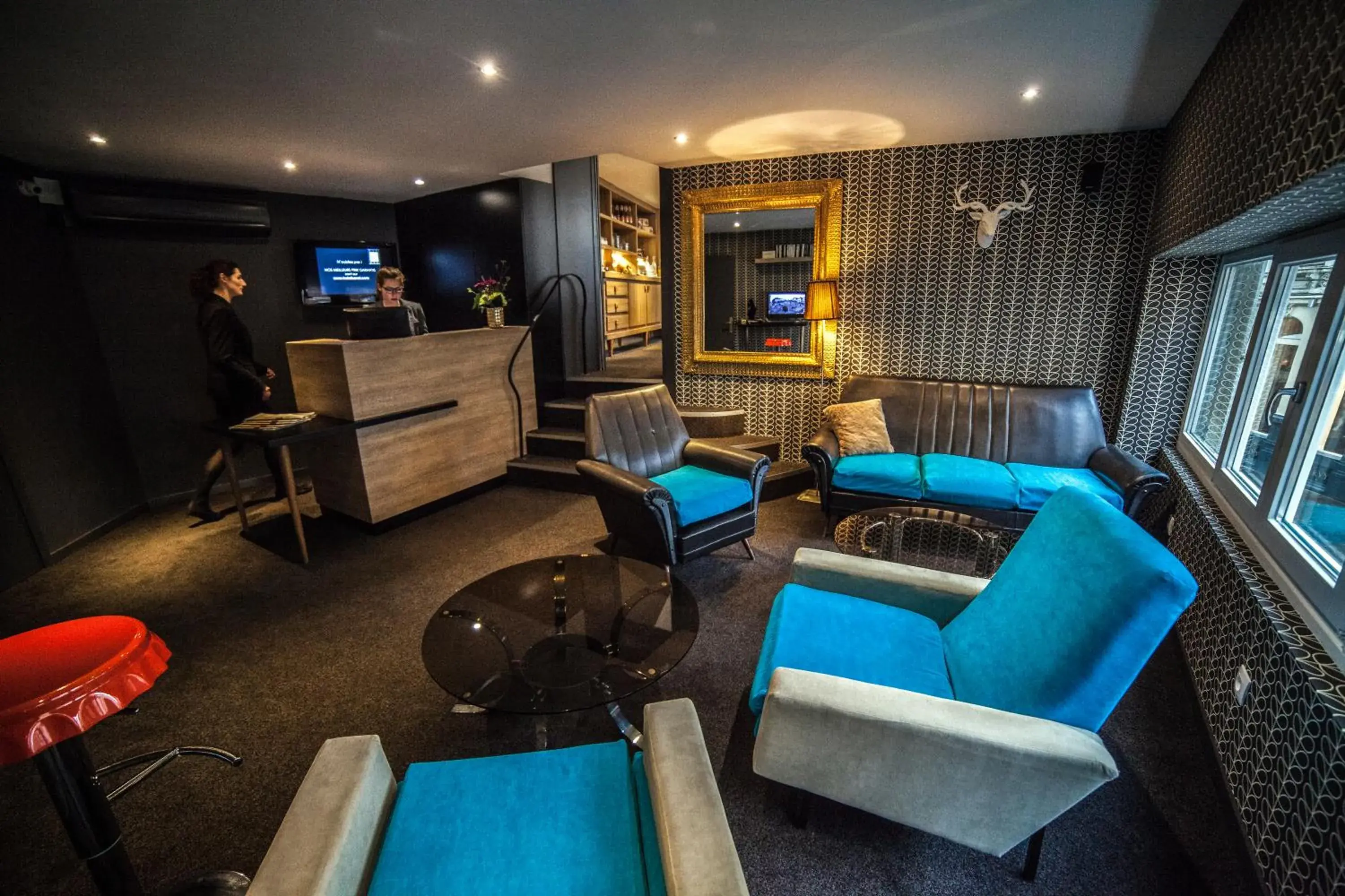 Lobby or reception, Lounge/Bar in Hotel Kana