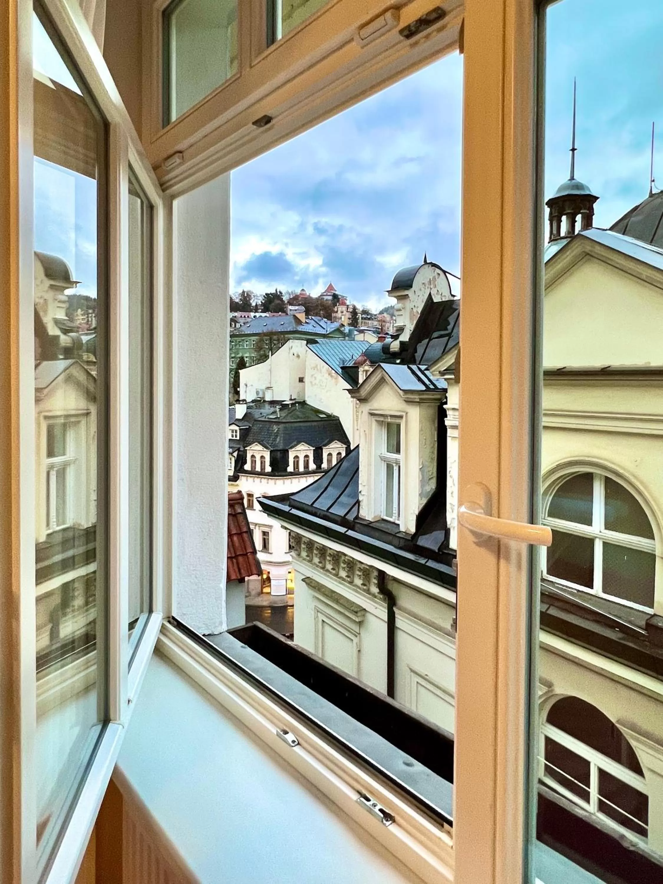 City view in Zlatý Sloup