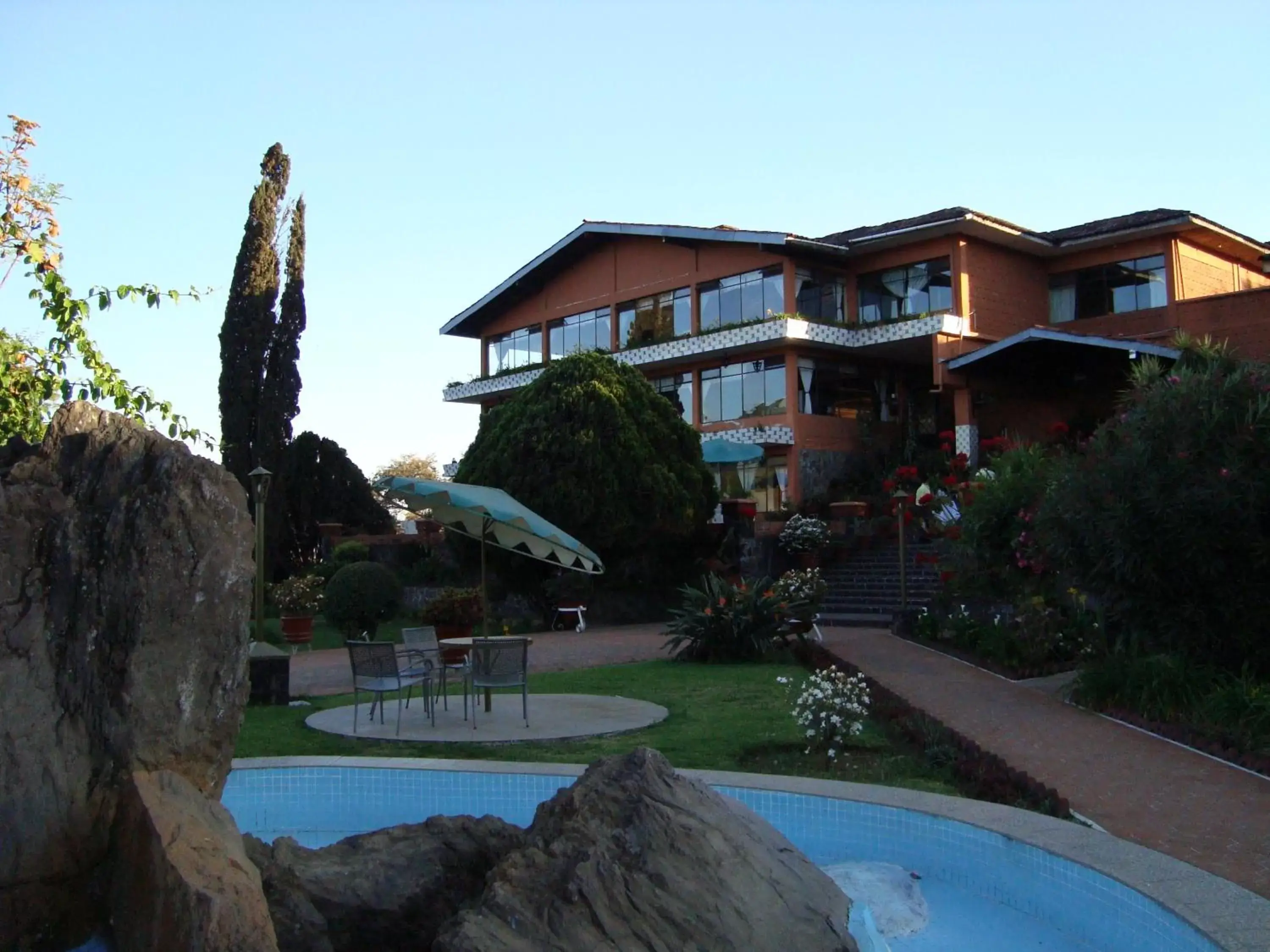 Area and facilities, Property Building in Hotel Pie de la Sierra