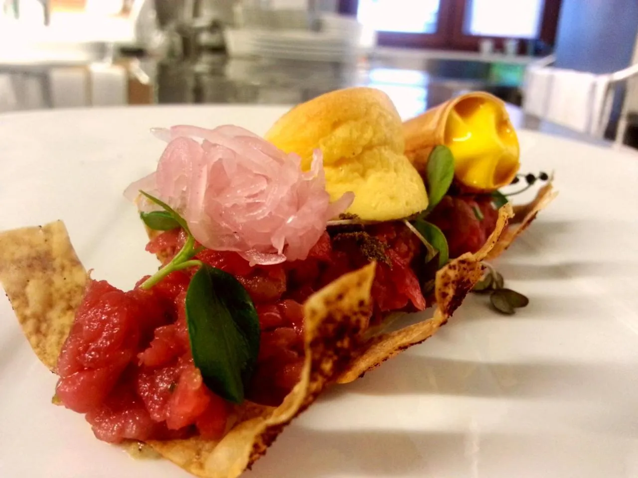 Food close-up in Hotel Arisch