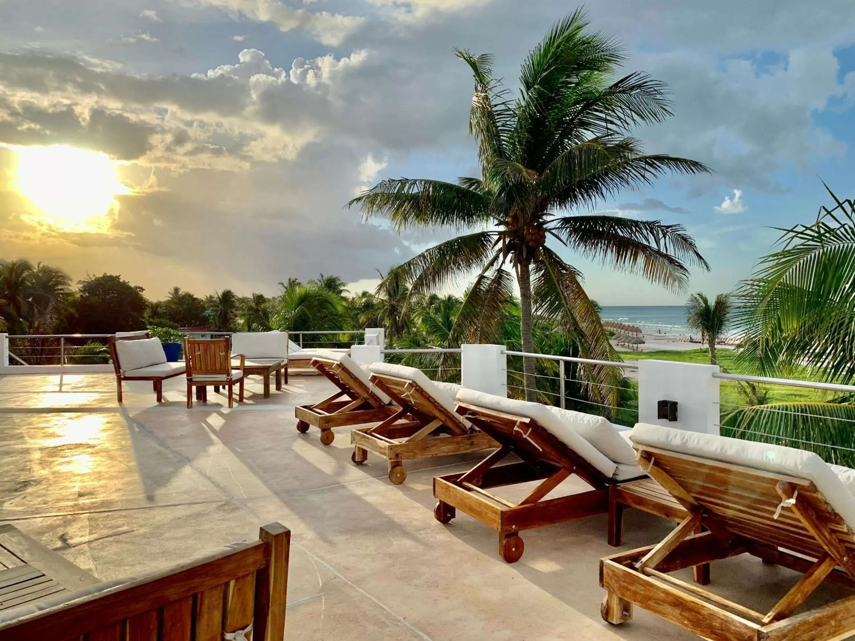 Balcony/Terrace in Hotel La Casa Cielo