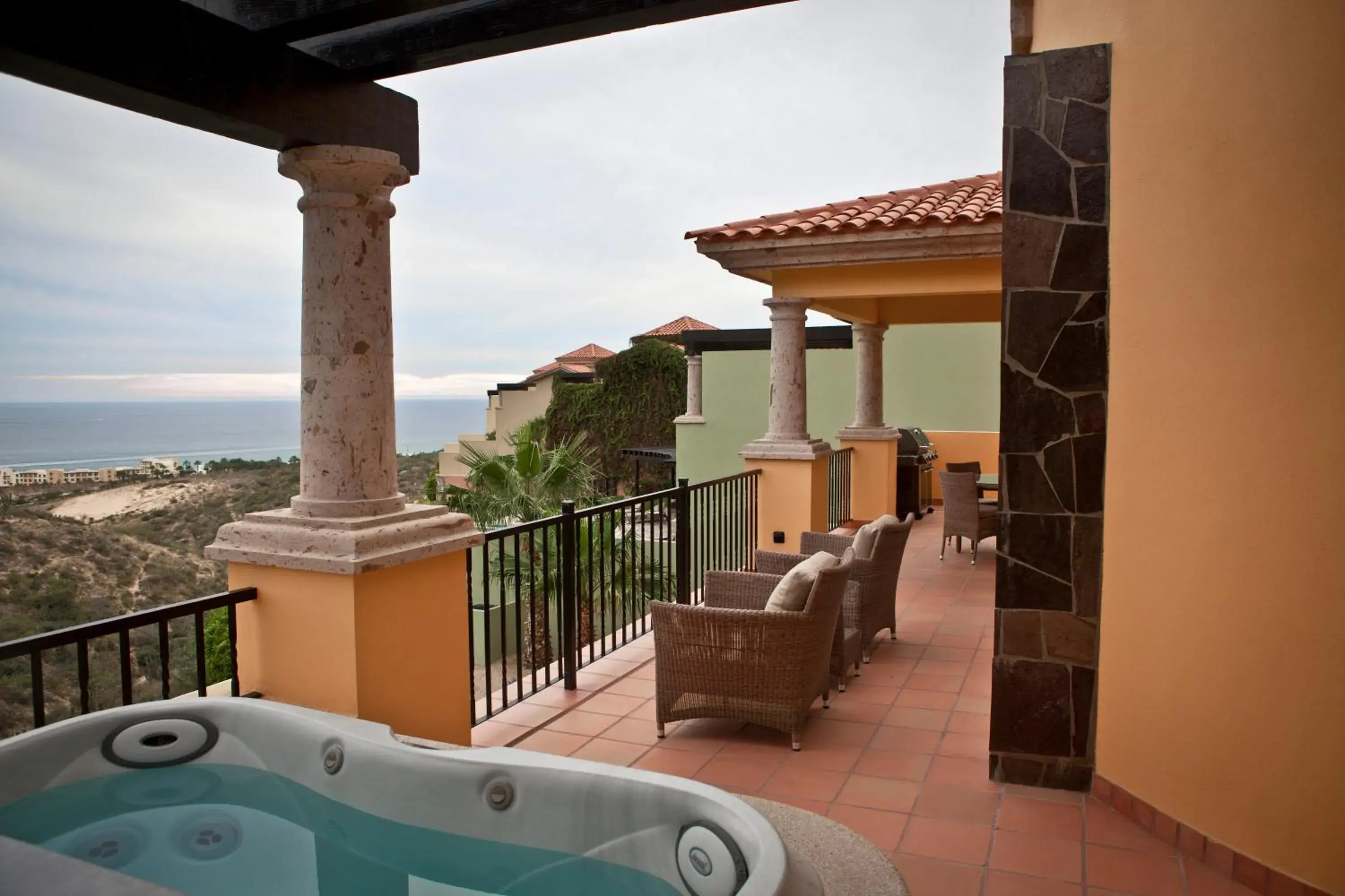 BBQ facilities, Balcony/Terrace in Montecristo Villas at Quivira Los Cabos -Vacation Rentals