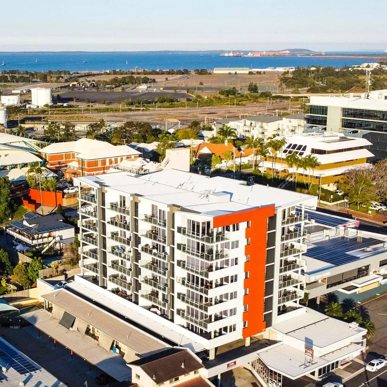 Property building, Bird's-eye View in Curtis Central Apartments