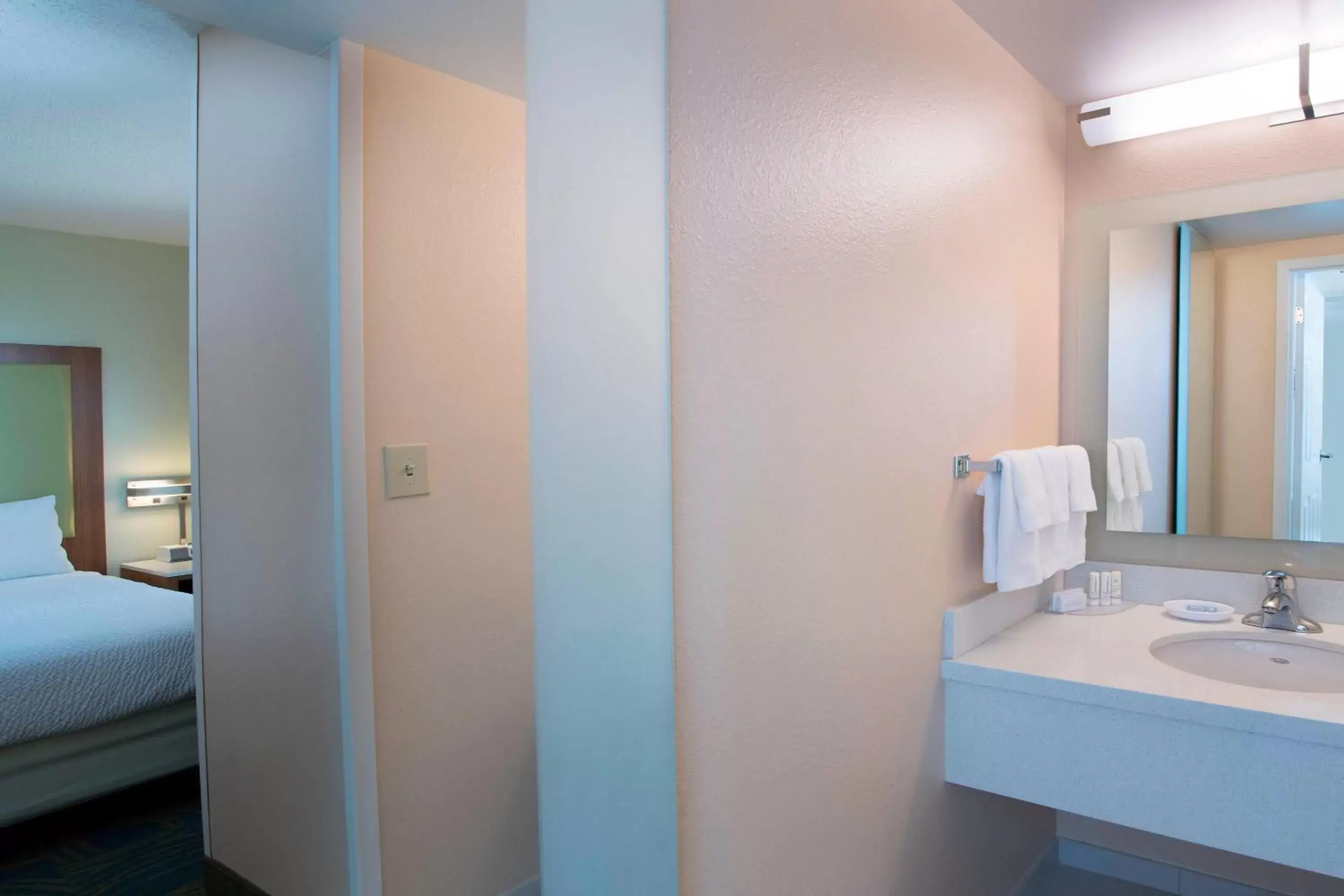Bathroom in SpringHill Suites by Marriott Atlanta Alpharetta