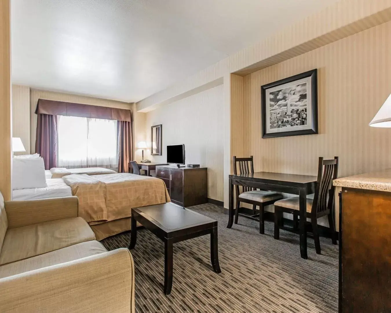 Accessible Suite, 2 Queen Beds, Roll-In Shower, Non Smoking in Quality Inn Rosemead-Los Angeles Accessible Suite, 2 Queen Beds, Roll-In Shower, Non Smoking in Quality Inn Rosemead-Los Angeles