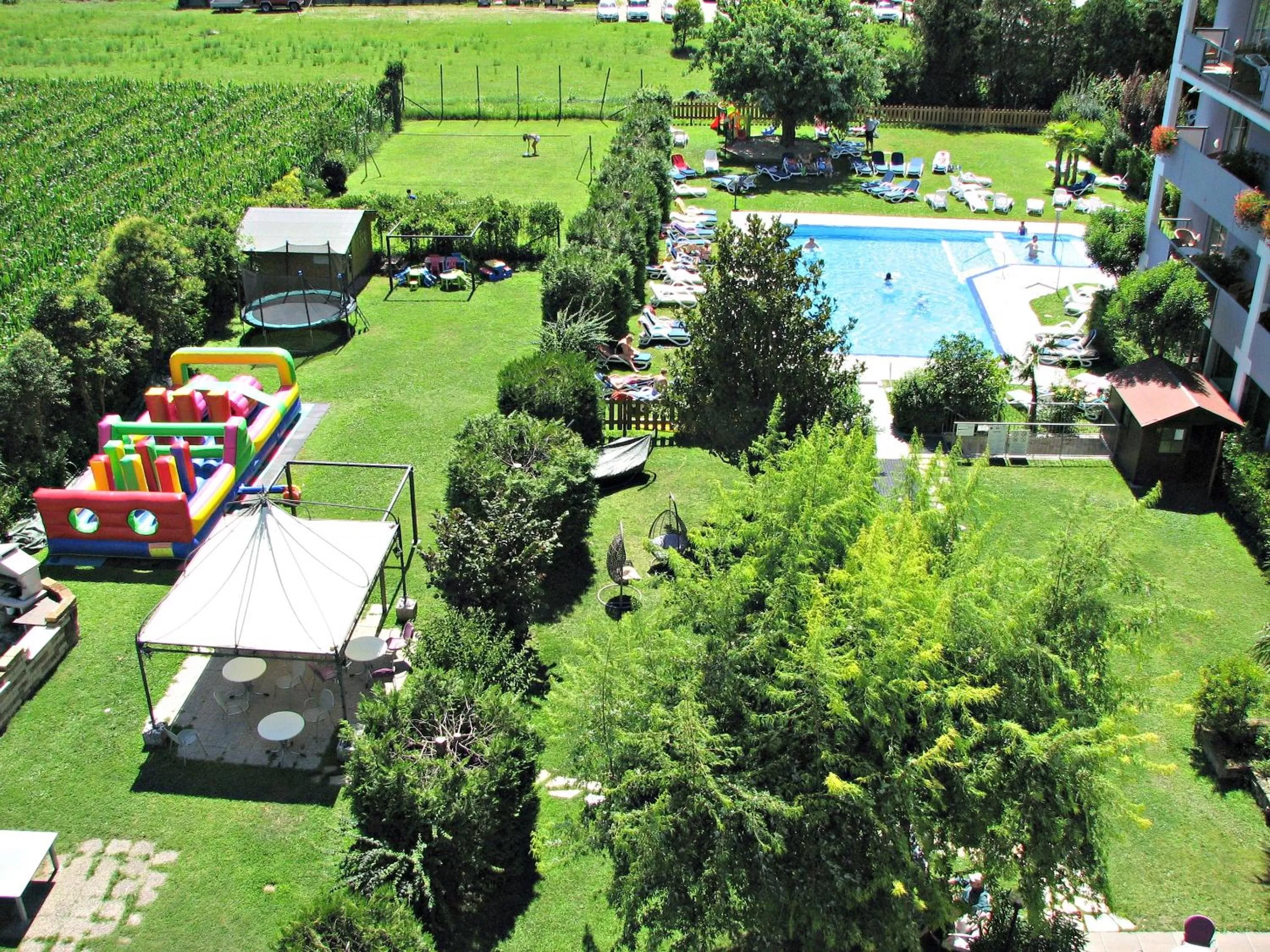 Property building in Ambassador Suite Hotel