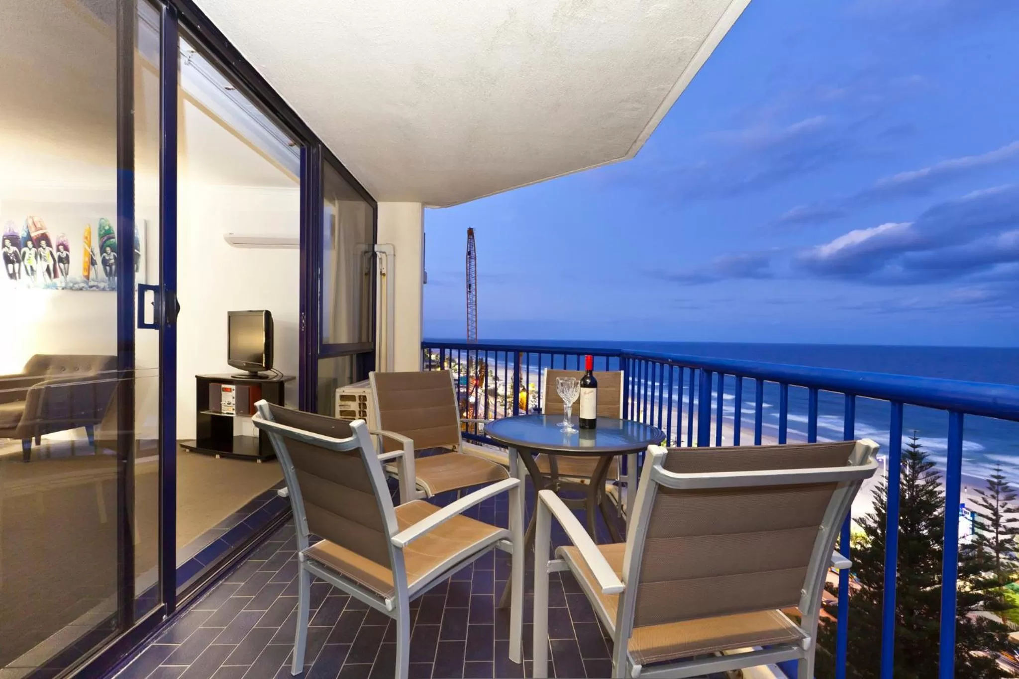 City view in Surf Regency