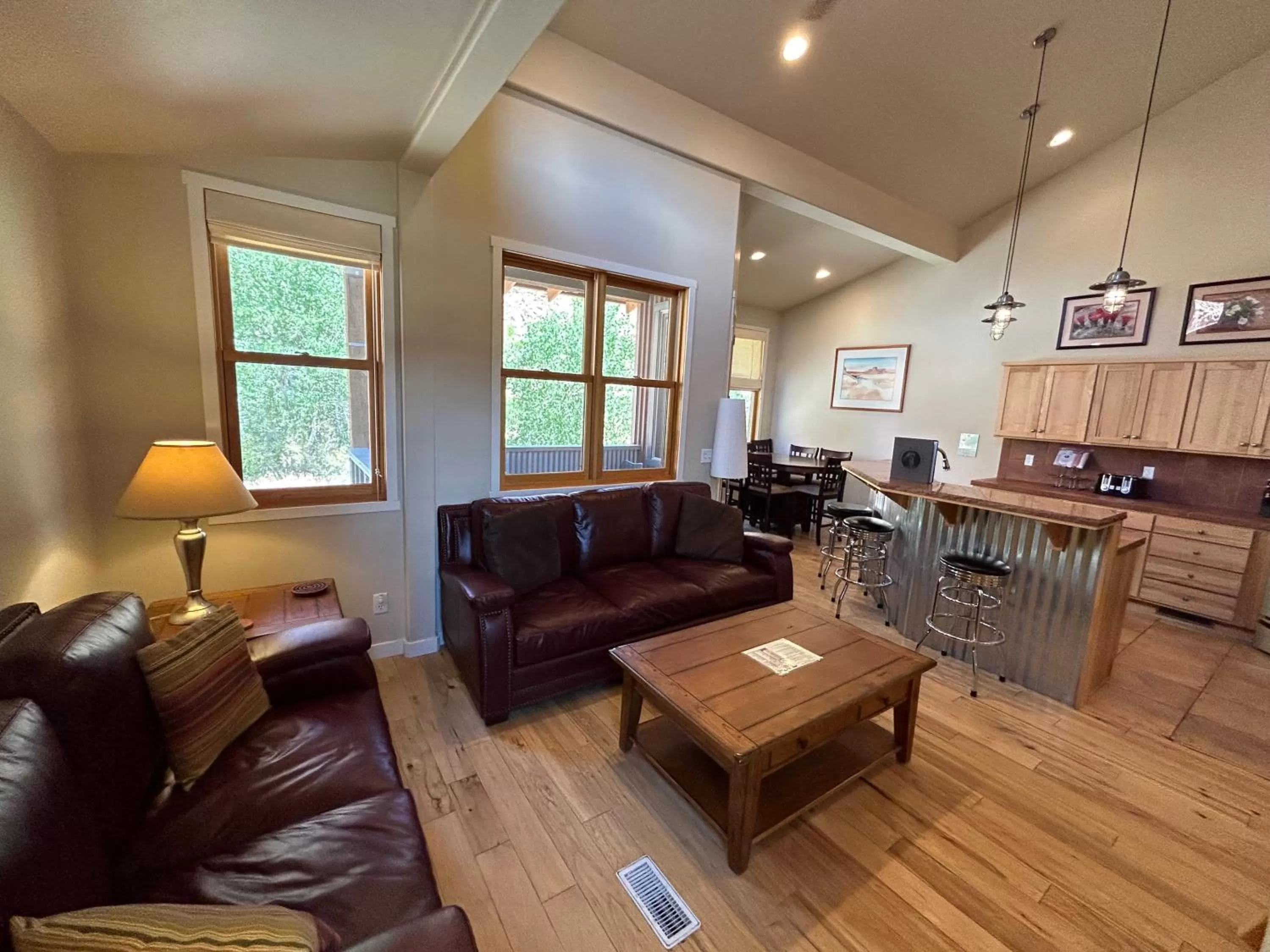 Seating Area in Moab Springs Ranch