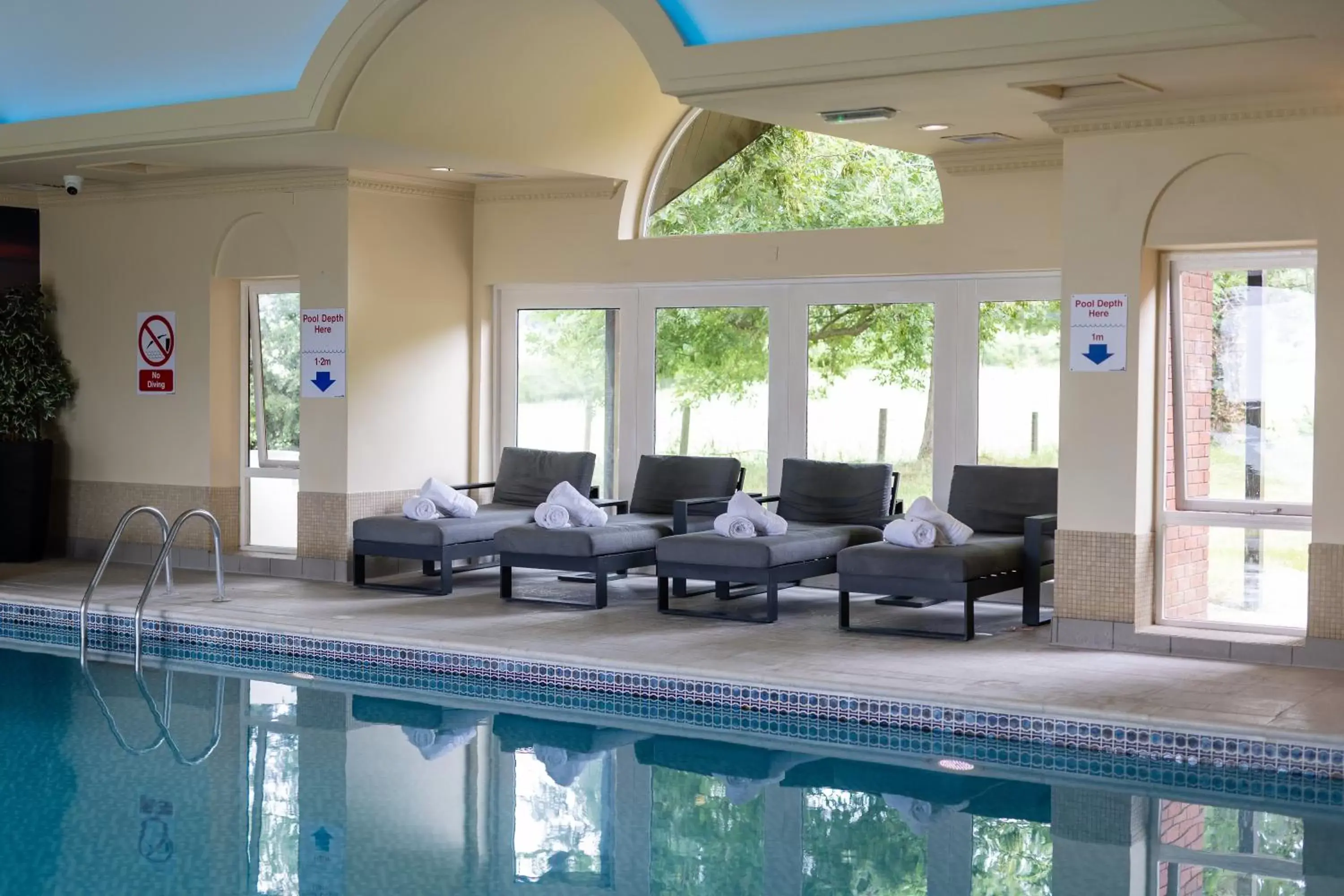 Swimming Pool in Mercure Shrewsbury Albrighton Hall Hotel & Spa