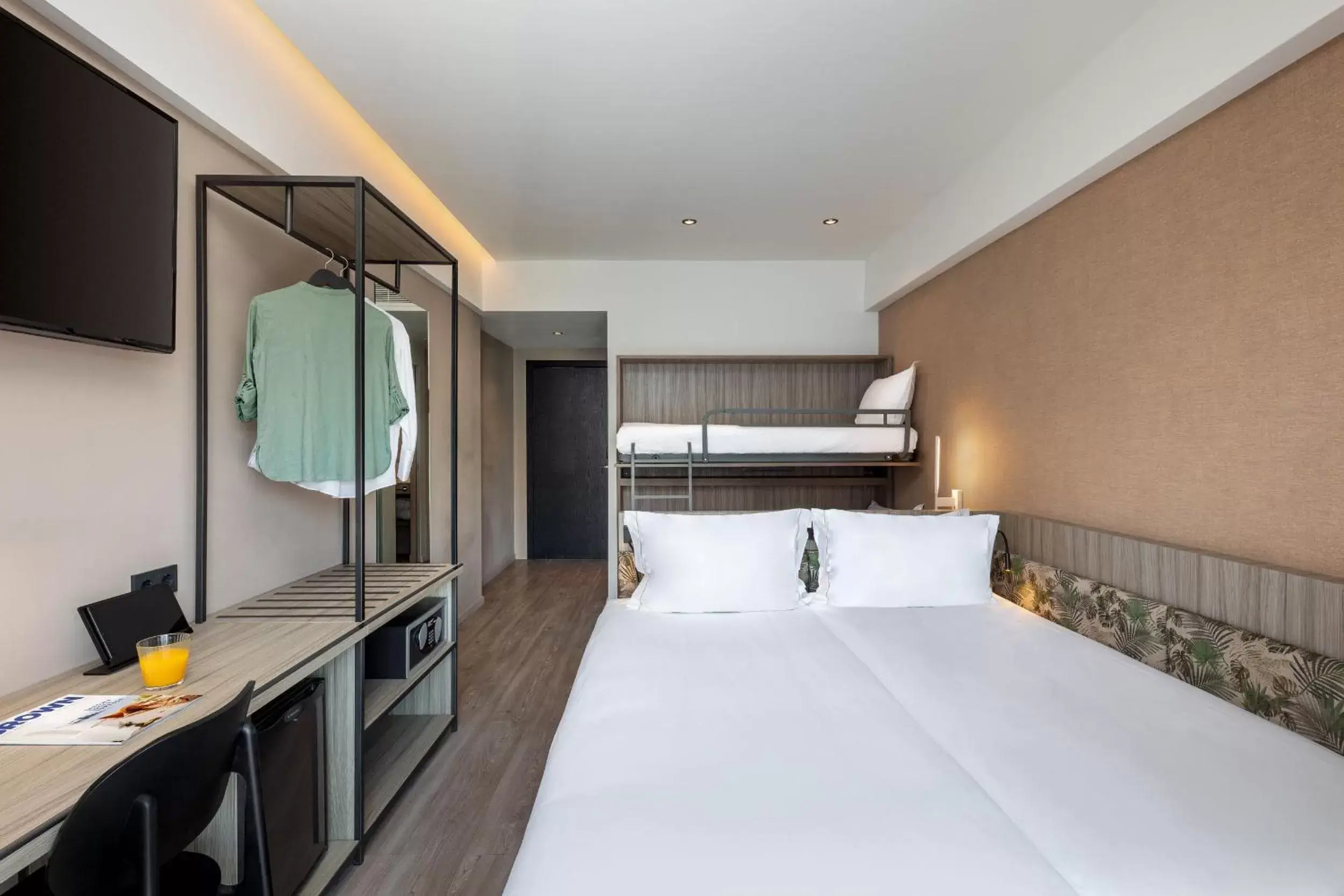 Bed in Brown Kubic, a member of Brown Hotels