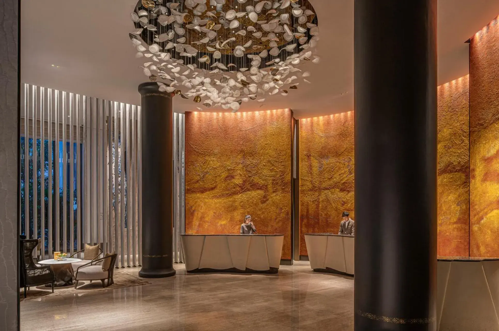 Lobby or reception in Four Seasons Hotel Bangkok at Chao Phraya River