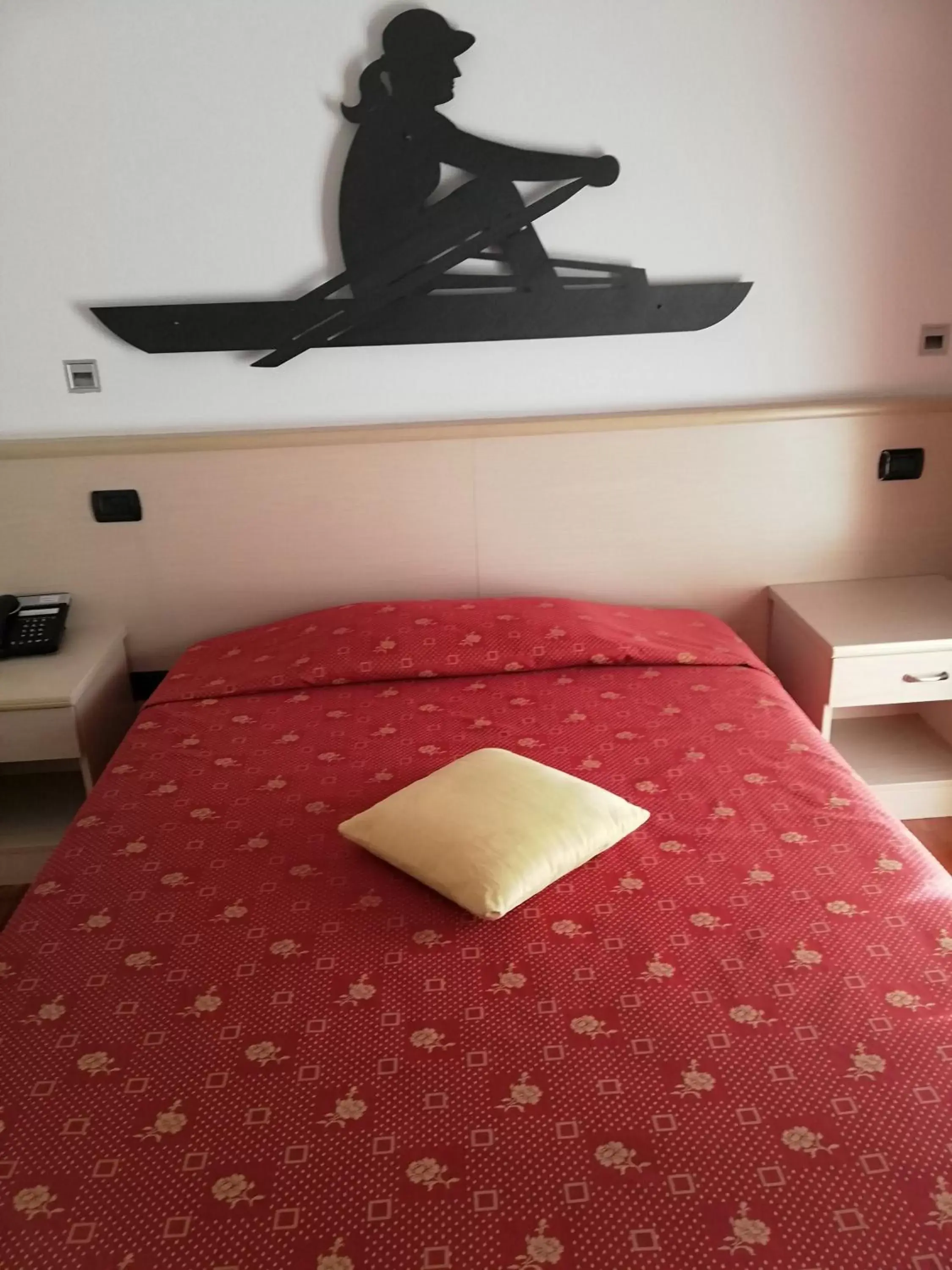 Bed in Hotel Fioroni