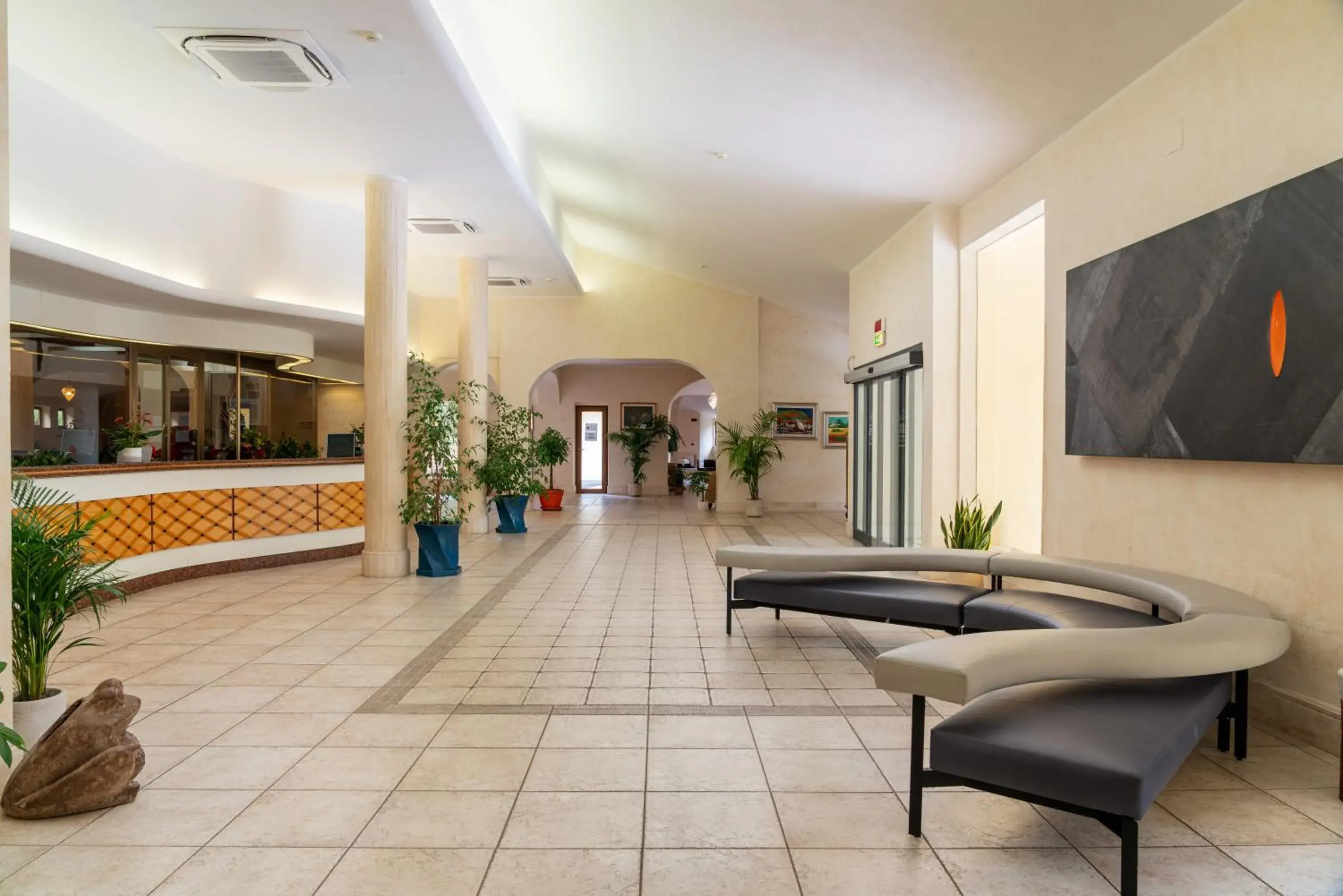 Lobby or reception in Club Esse Palmasera Lobby or reception in Club Esse Palmasera