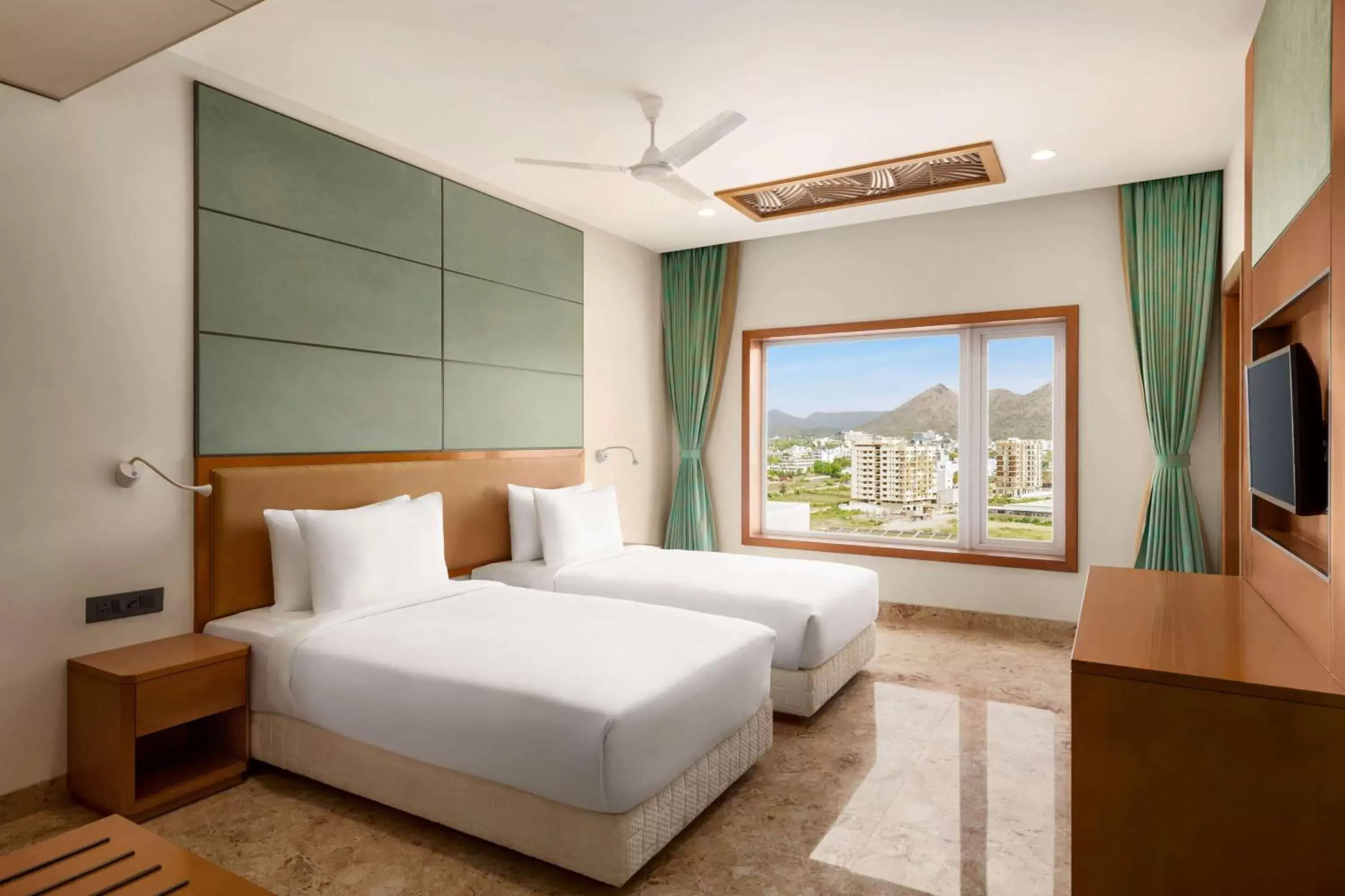 Photo of the whole room, Bed in Howard Johnson by Wyndham Udaipur Roop Nagar Photo of the whole room, Bed in Howard Johnson by Wyndham Udaipur Roop Nagar