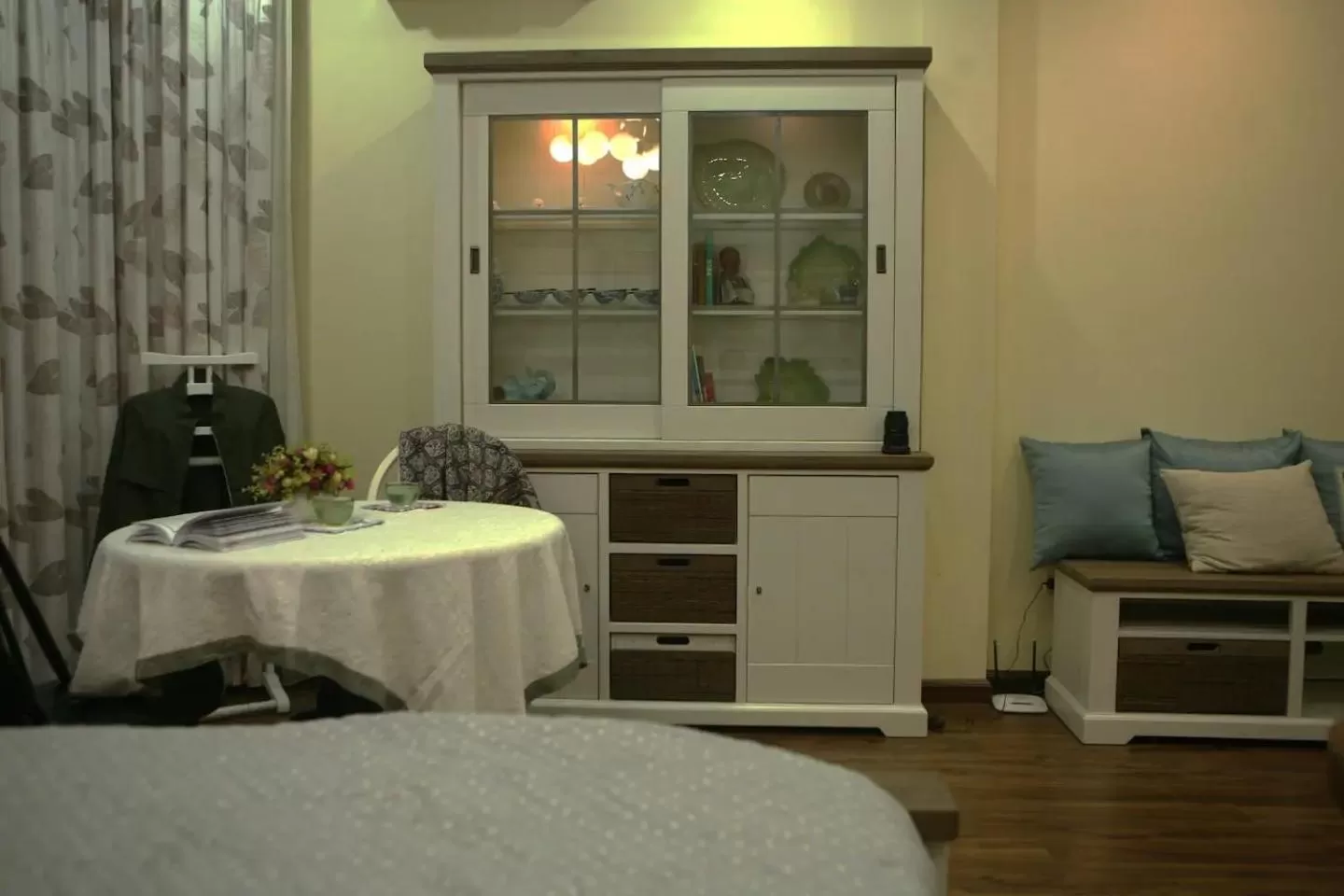 Seating area in Auntie Liên's Homestay