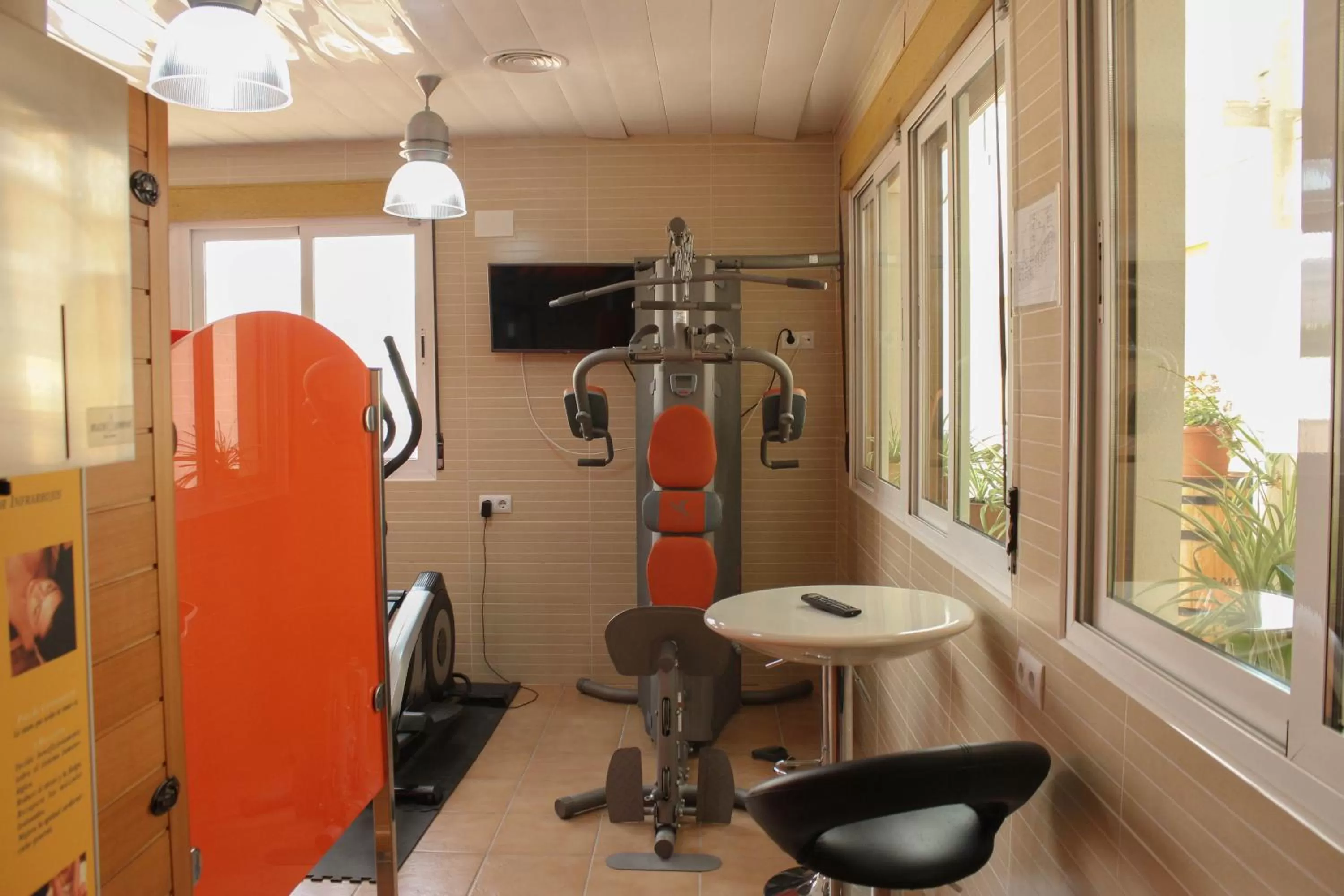 Fitness centre/facilities in Hospedium Hotel Don Jose