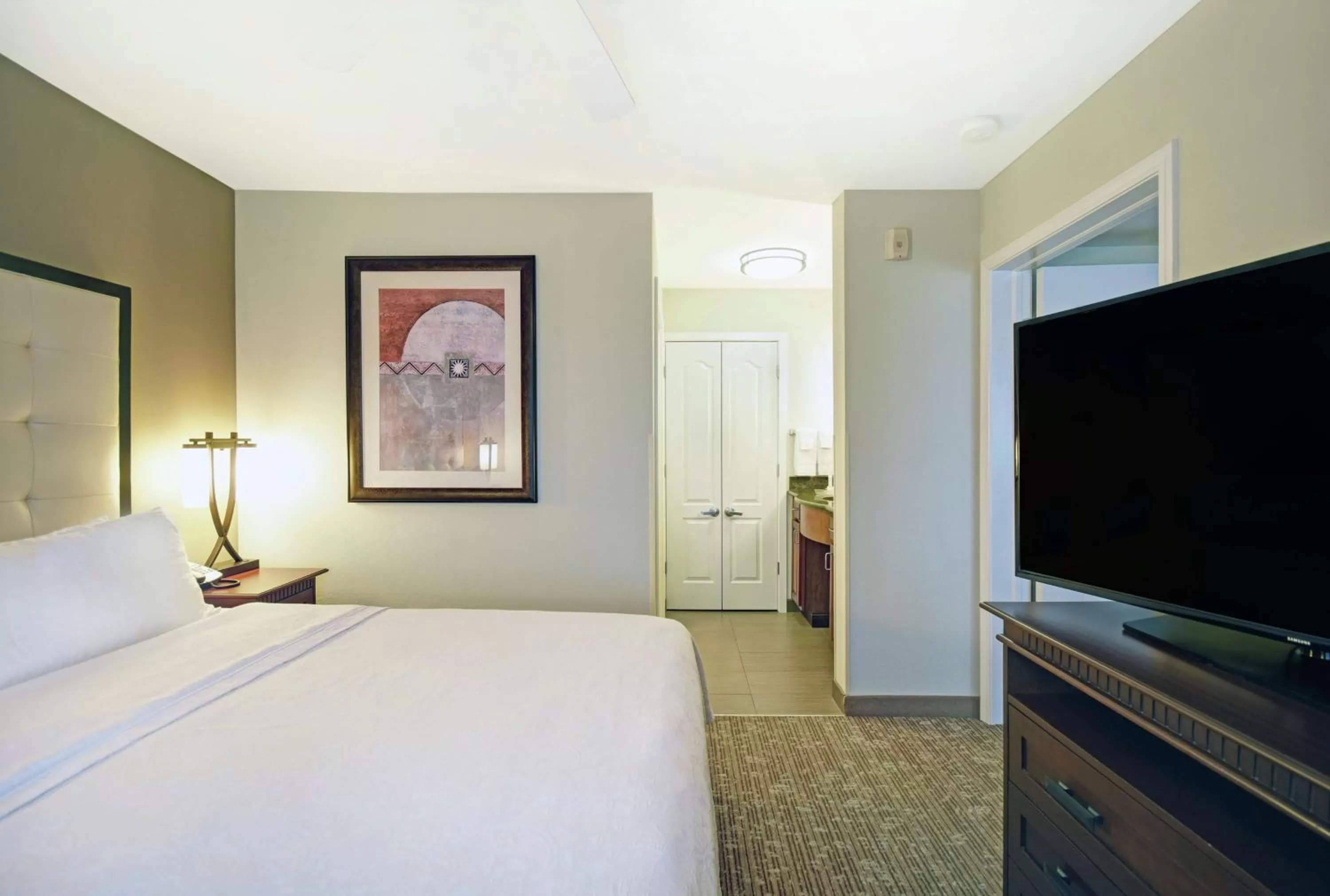 Bedroom, Bed in Homewood Suites by Hilton Denver International Airport