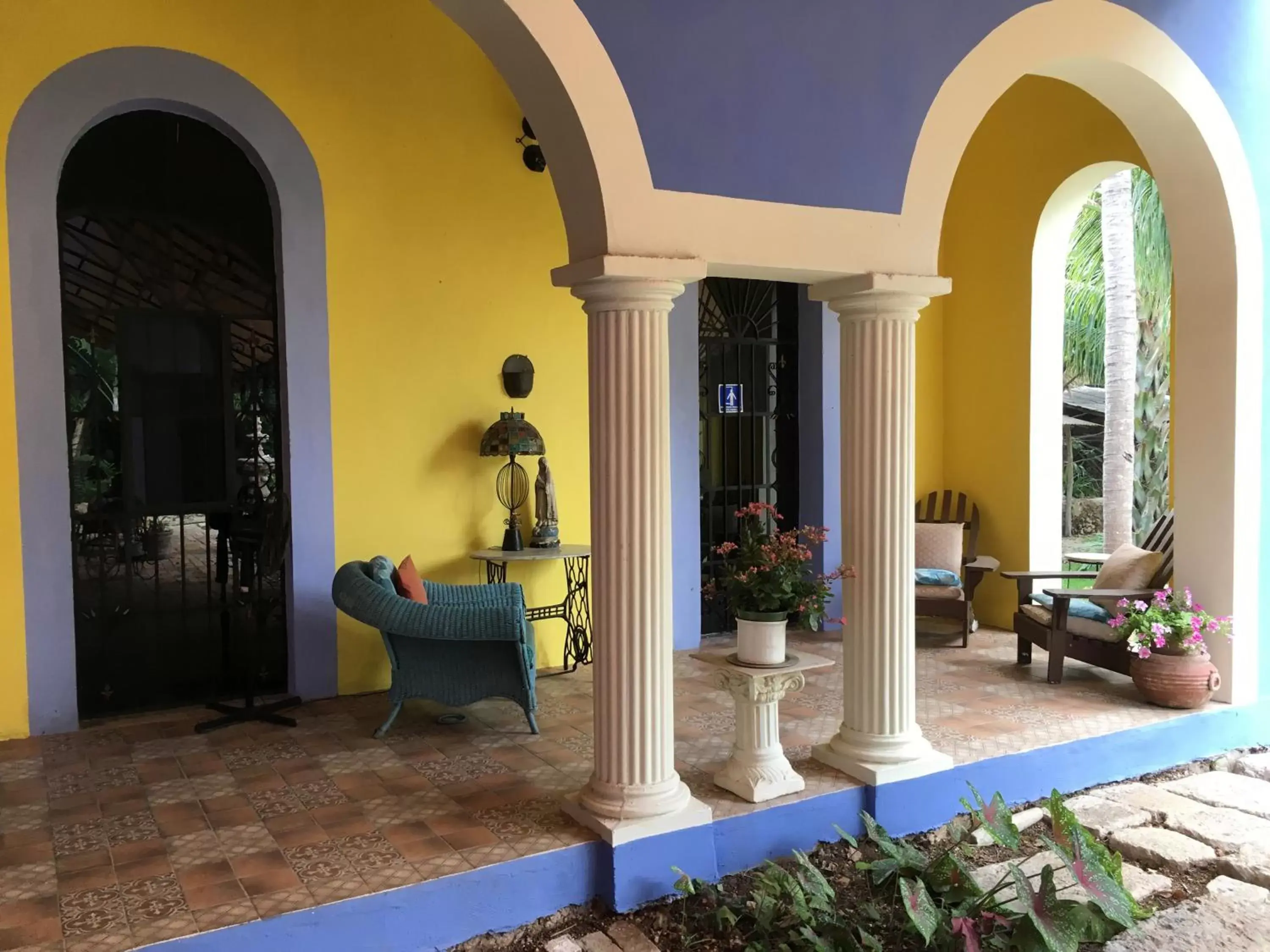 Balcony/Terrace in Hacienda San Pedro Nohpat