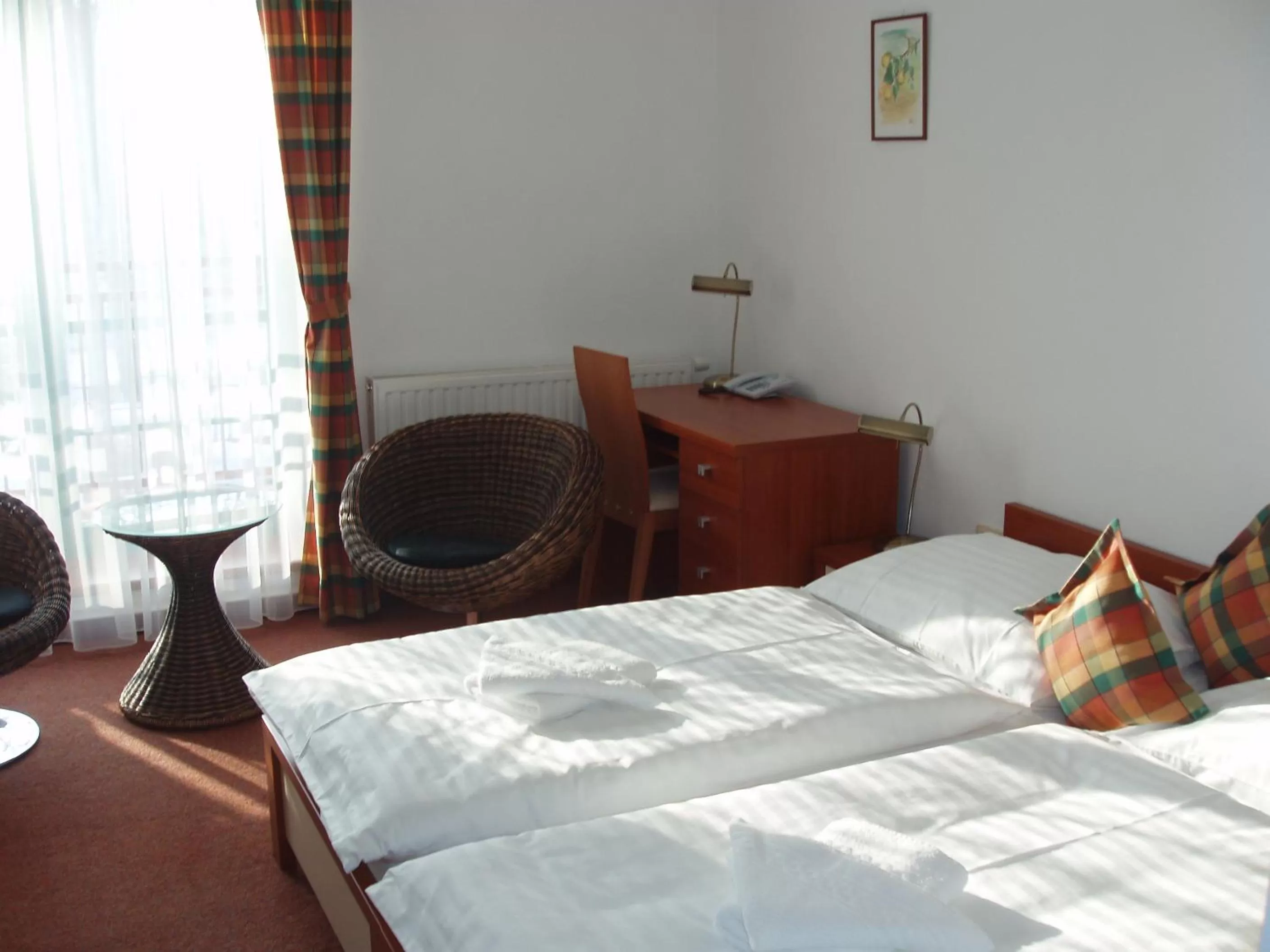 Decorative detail, Bed in Hotel Loucky