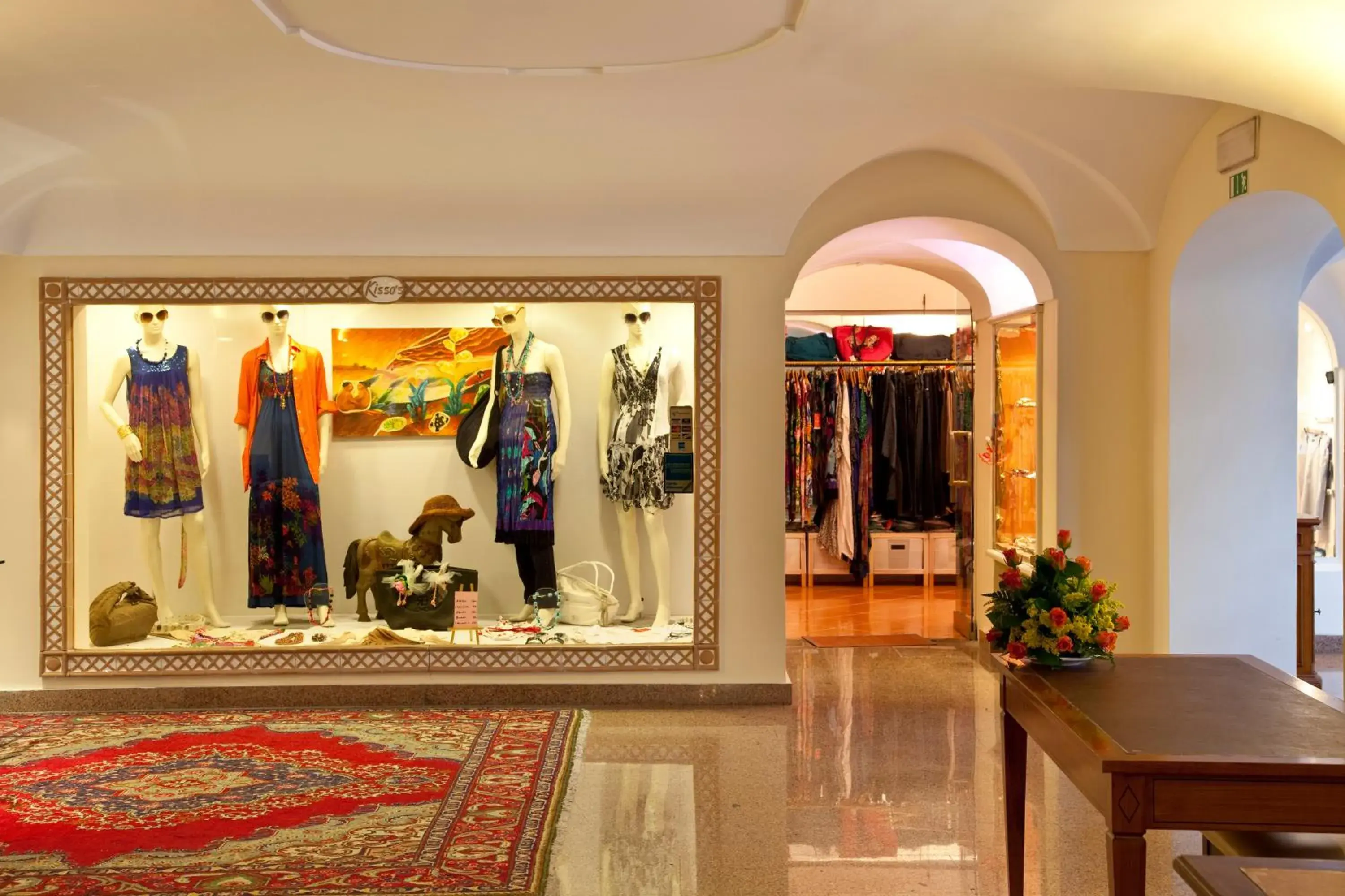 On-site shops in Hotel Continental Ischia