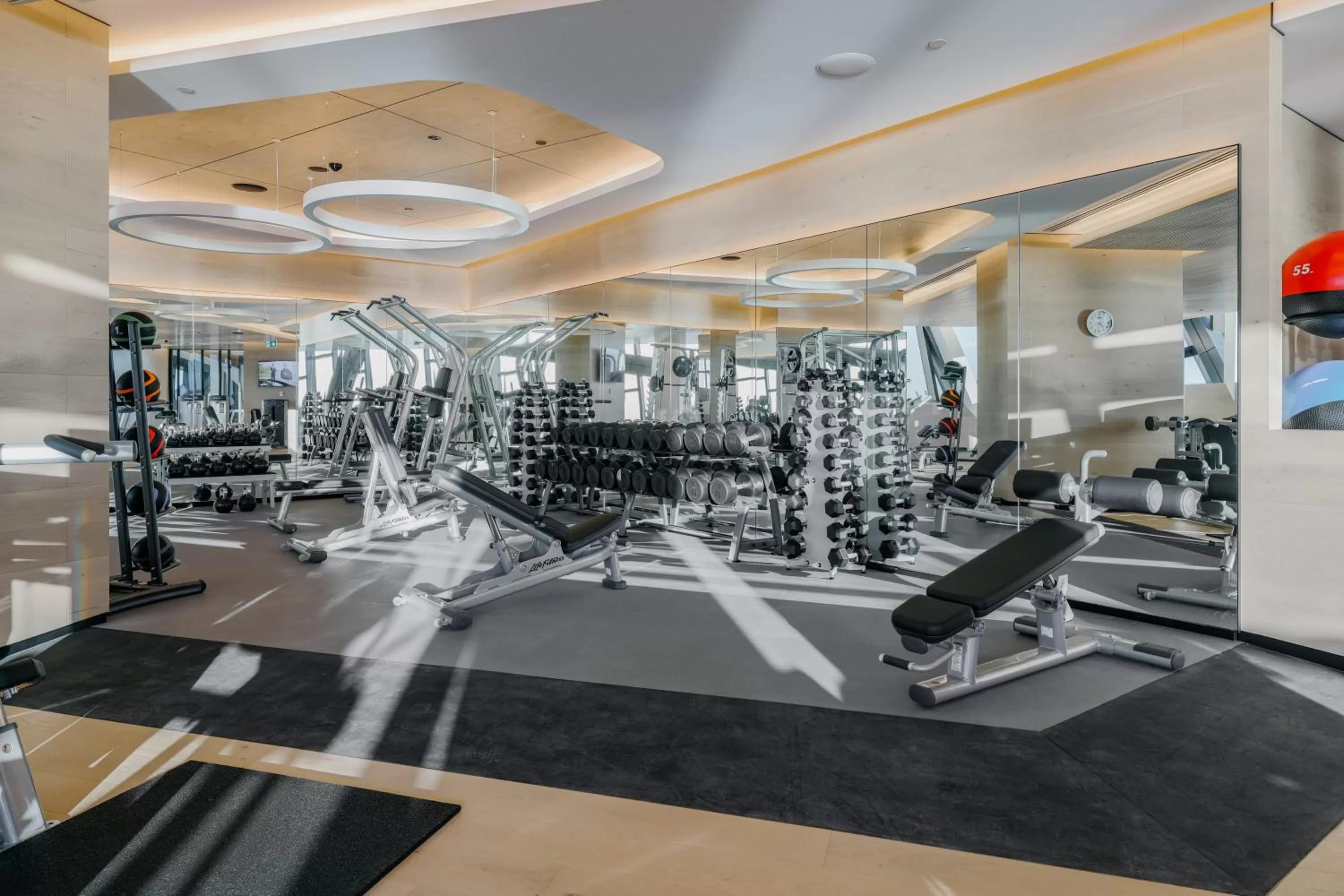 Fitness centre/facilities in The Langham, Gold Coast and Jewel Residences